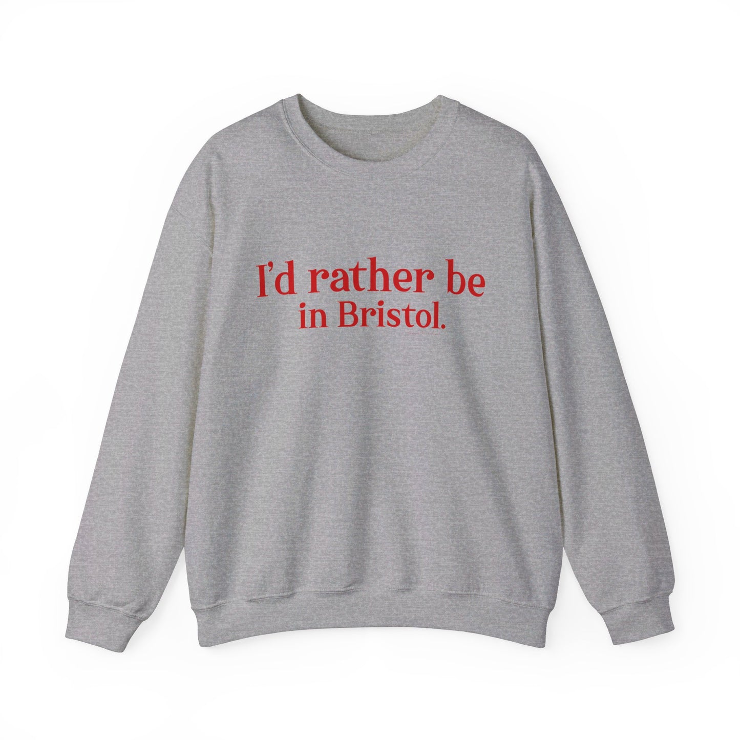 I'd rather be in Bristol // Bristol connecticut sweatshirt // finding connecticut