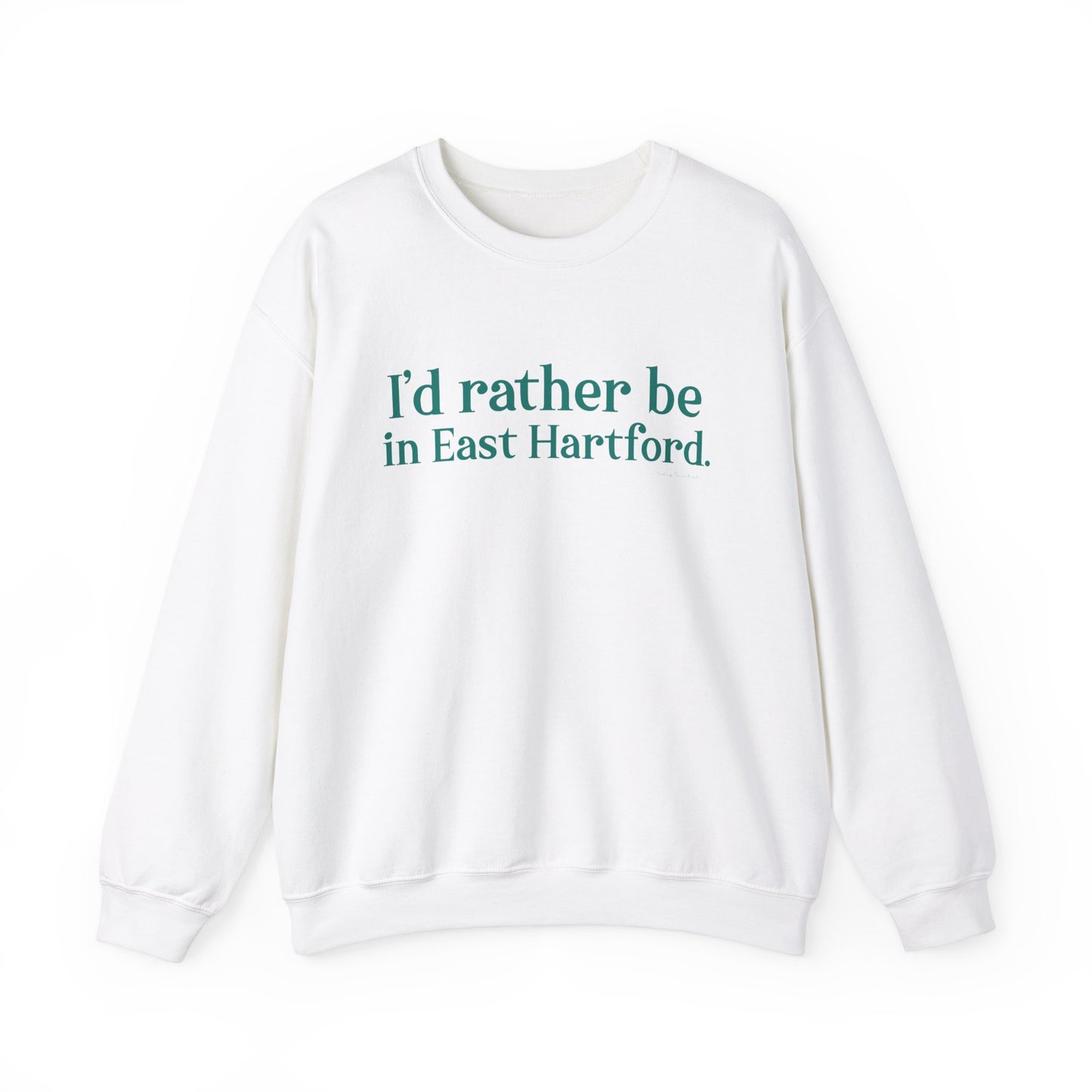 I'd rather be in East Hartford // East hartford connecticut unisex hoodie sweatshirt // finding connecticut