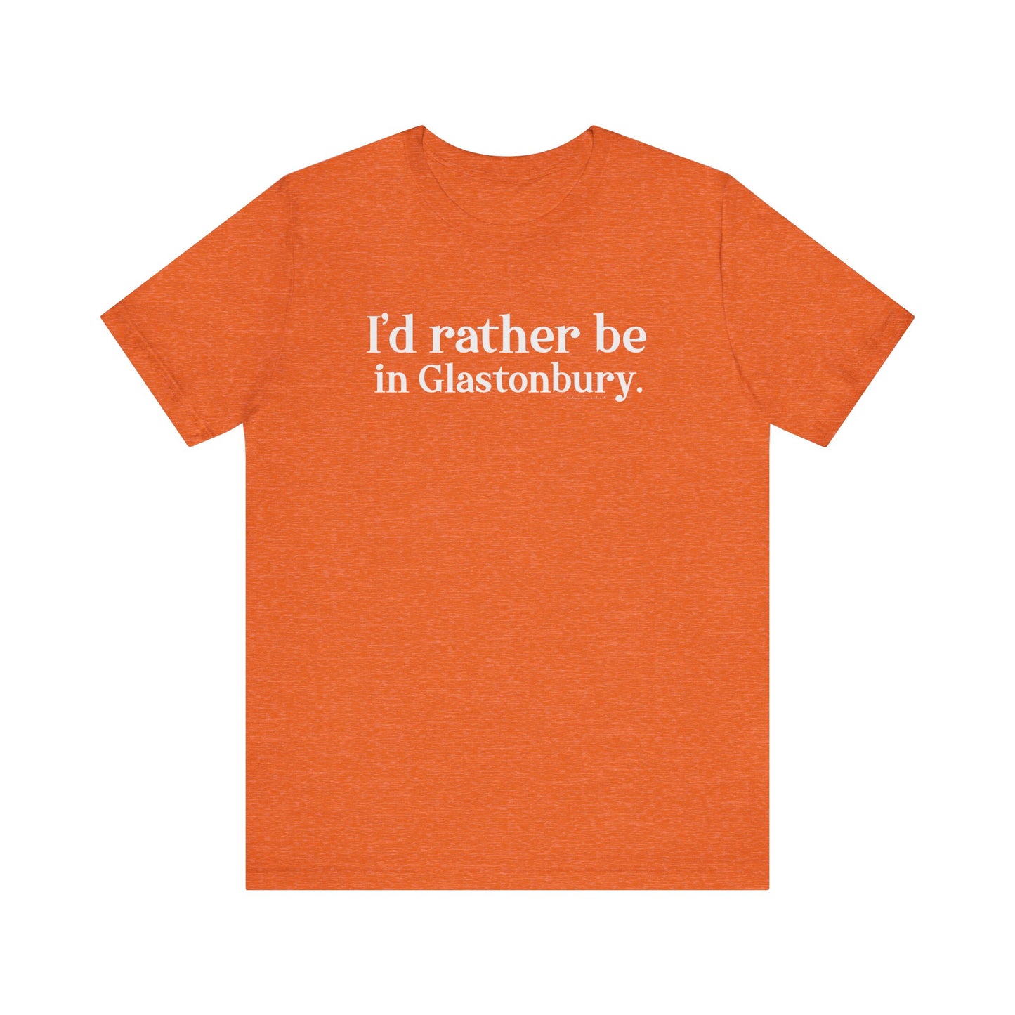 I'd rather be in Glastonbury // Glastonbury CT unisex t shirts // finding connecticut