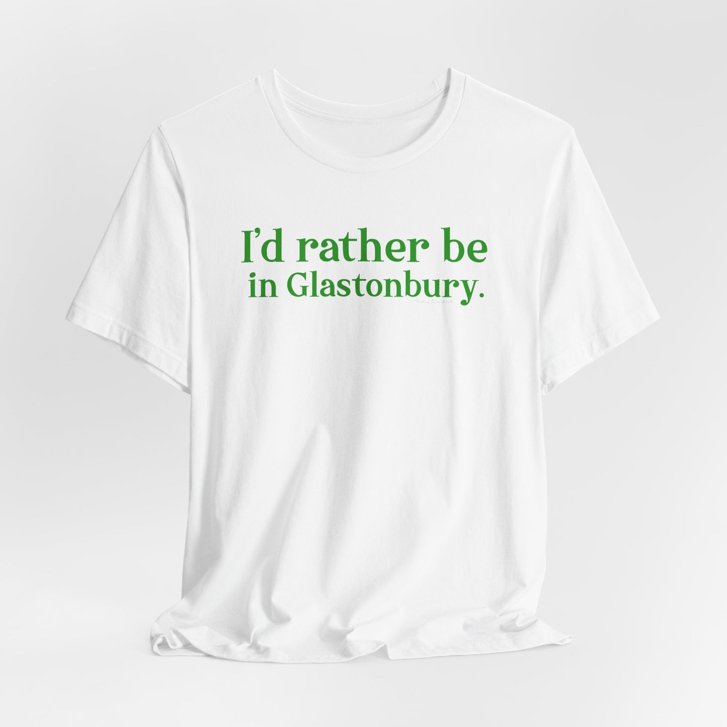 I'd rather be in Glastonbury // Glastonbury Connecticut unisex t shirts // finding connecticut