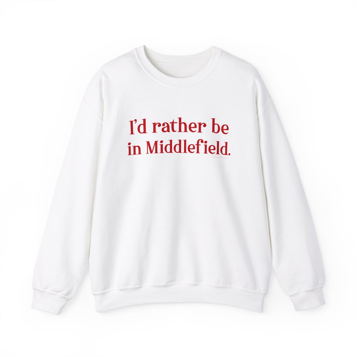 I'd rather be in Middlefield // Middlefield connecticut sweatshirt // finding connecticut