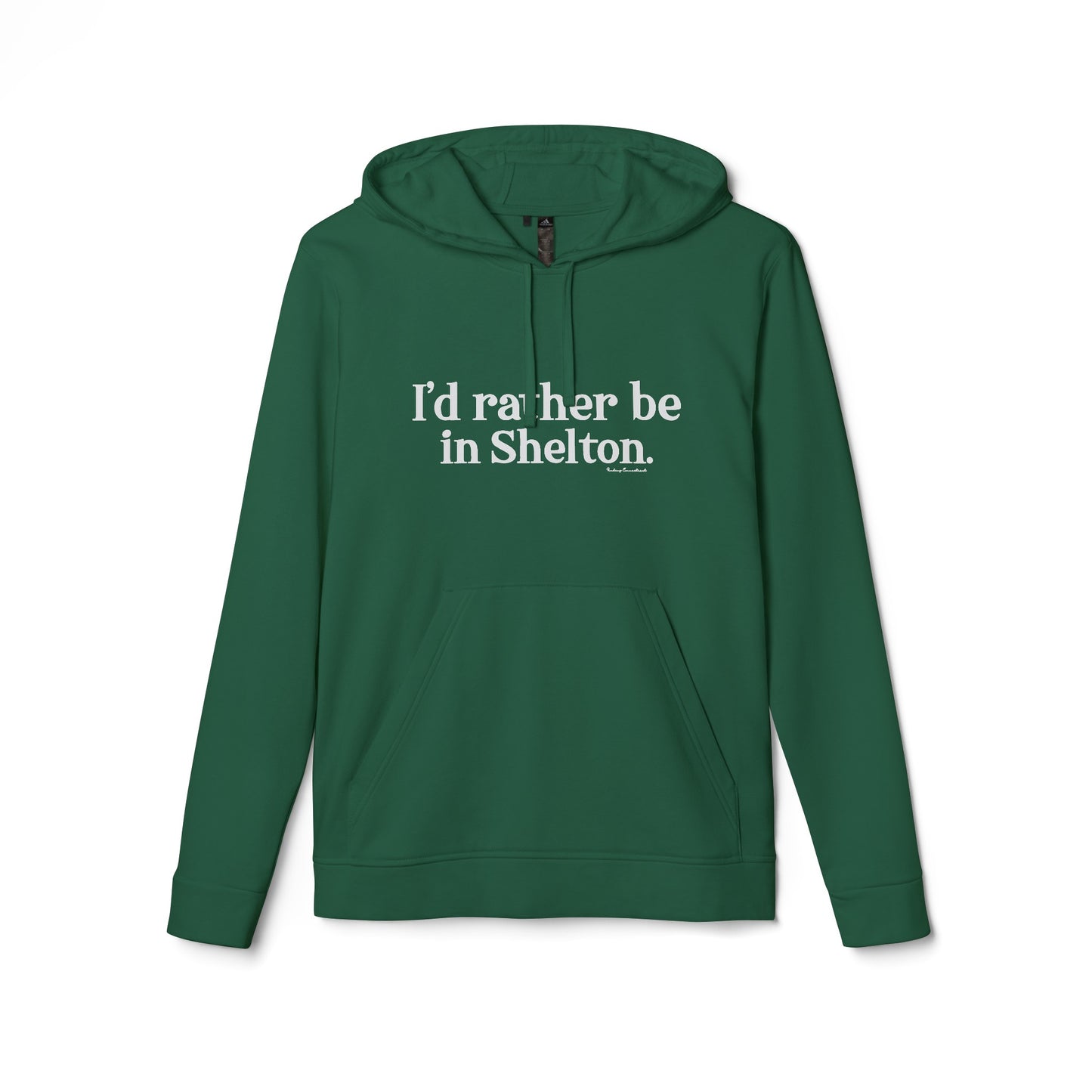 I'd rather be in Shelton // Shelton Connecticut unisex Adidas hoodie sweatshirts // finding connecticut