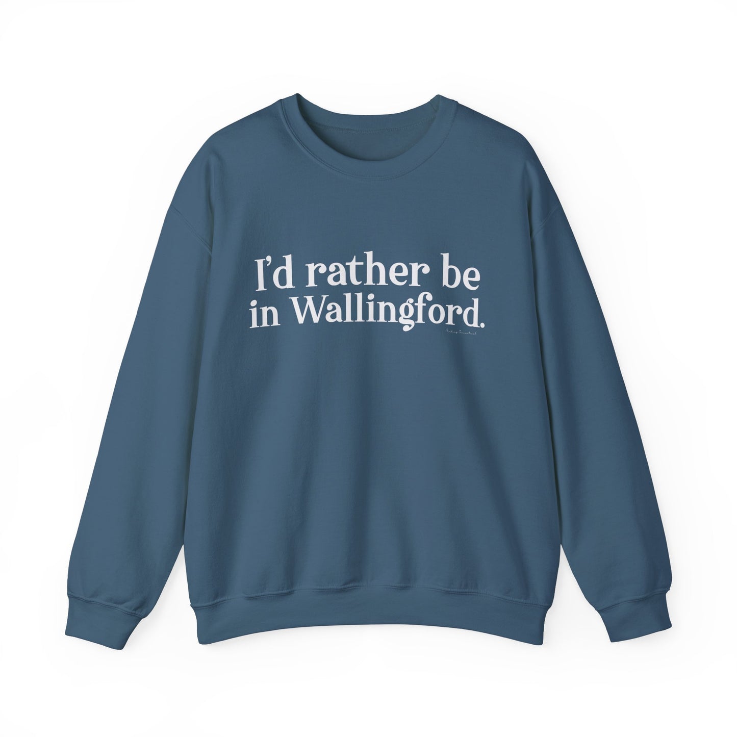 I'd rather be in Wallingford // Wallingford ct sweatshirt // finding connecticut
