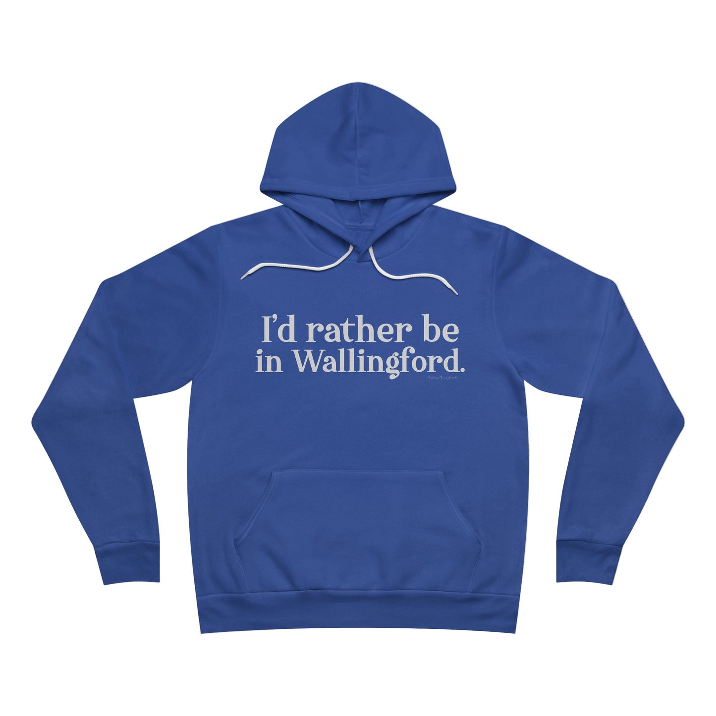 I'd rather be in Wallingford // Wallingford ct unisex hoodie sweatshirt // finding connecticut