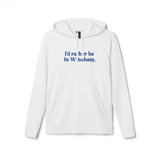 I'd rather be in Windham // Windham connecticut unisex adidas  hoodie sweatshirt // finding connecticut