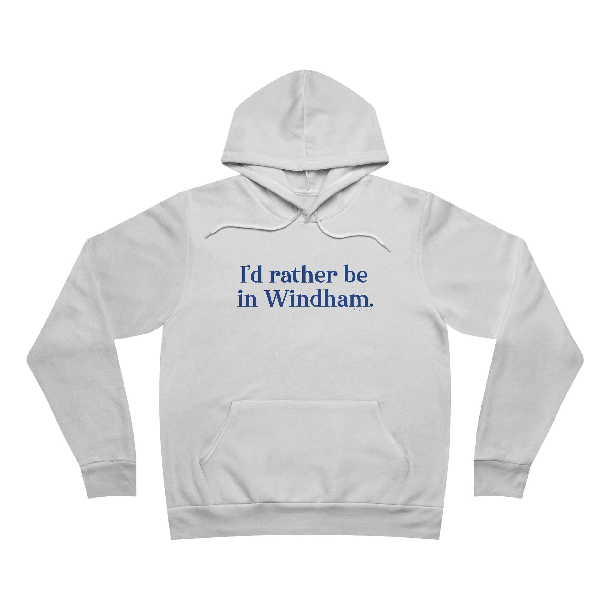 I'd rather be in Windham // Windham connecticut unisex hoodie sweatshirt // finding connecticut