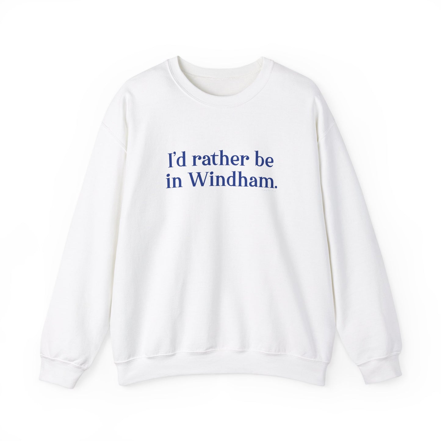 I'd rather be in Windham // Windham connecticut unisex sweatshirt // finding connecticut