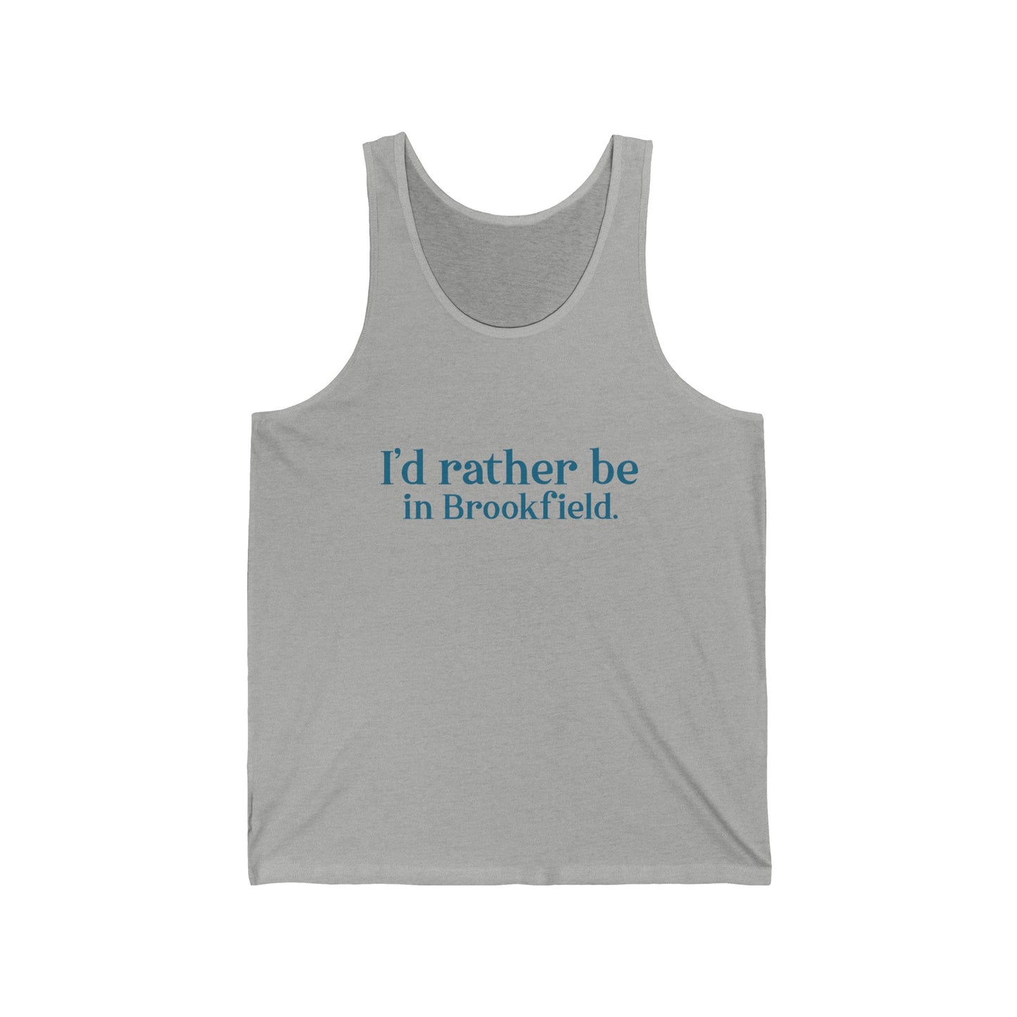 I'd rather be in brookfield tank top shirt 5 //brookfield conencticut • finding conencticut