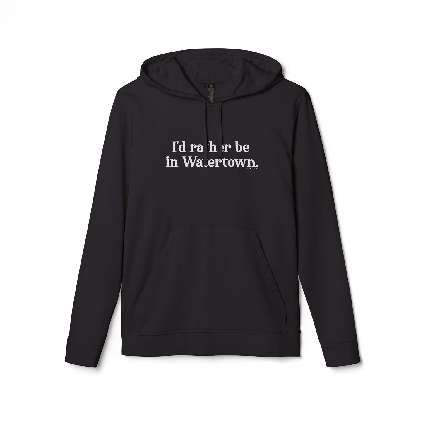 I'd rather be in watertown // watertown ct unisex adidas hoodie sweatshirt // finding connecticut