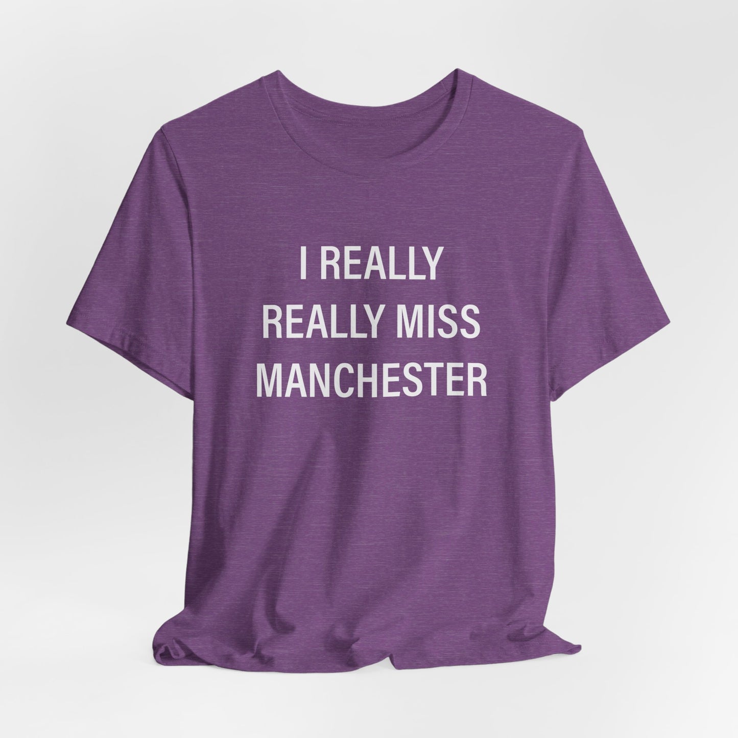 I really really miss Manchester / Manchester CT t shirt // finding connecticut