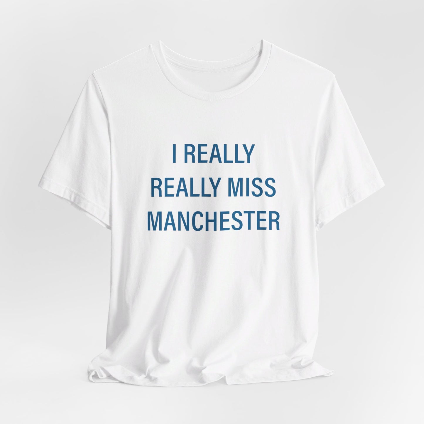 I really really miss Manchester / Manchester connecticut t shirt // finding connecticut