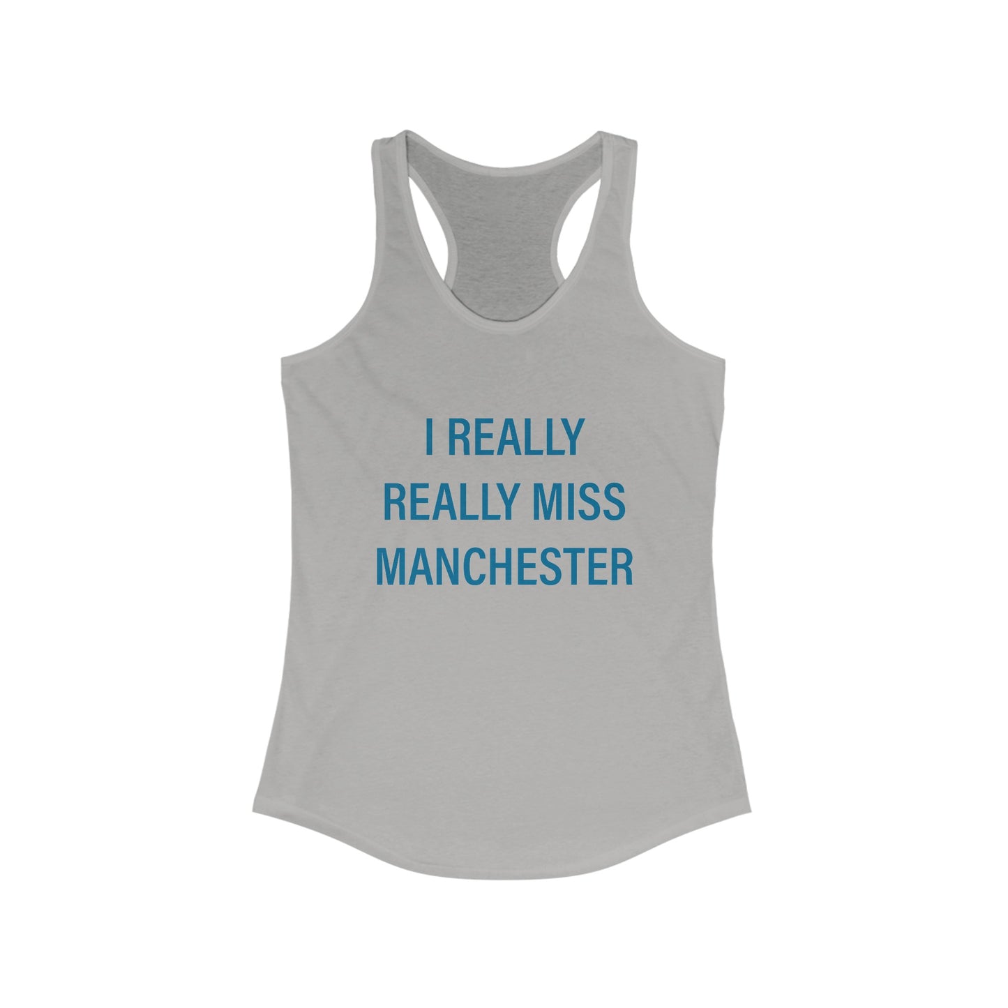 I really really miss Manchester / Manchester connecticut women's tank top shirt // finding connecticut