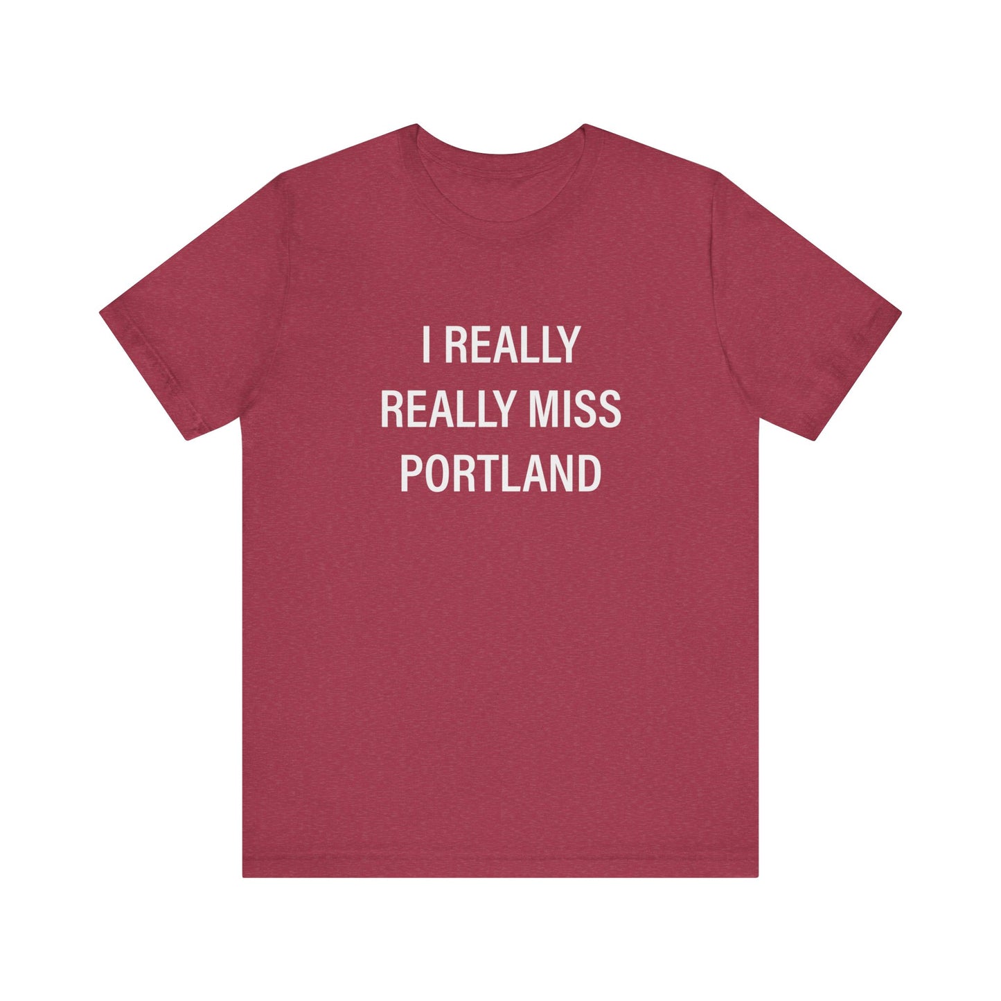 I really really miss Portland // Portland CT t shirt // finding connecticut
