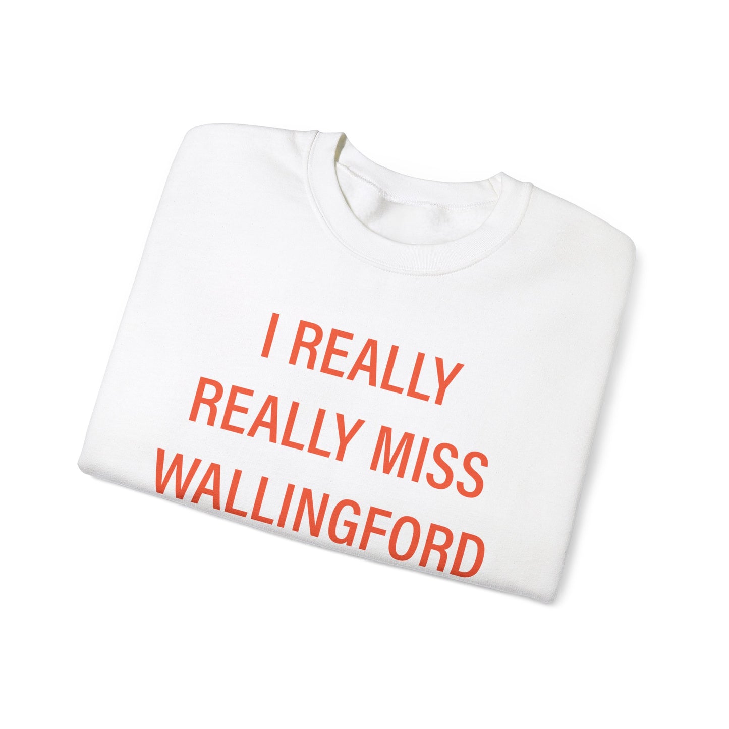 I really really miss Wallingford // Wallingford connecticut sweatshirt /// finding connecticut