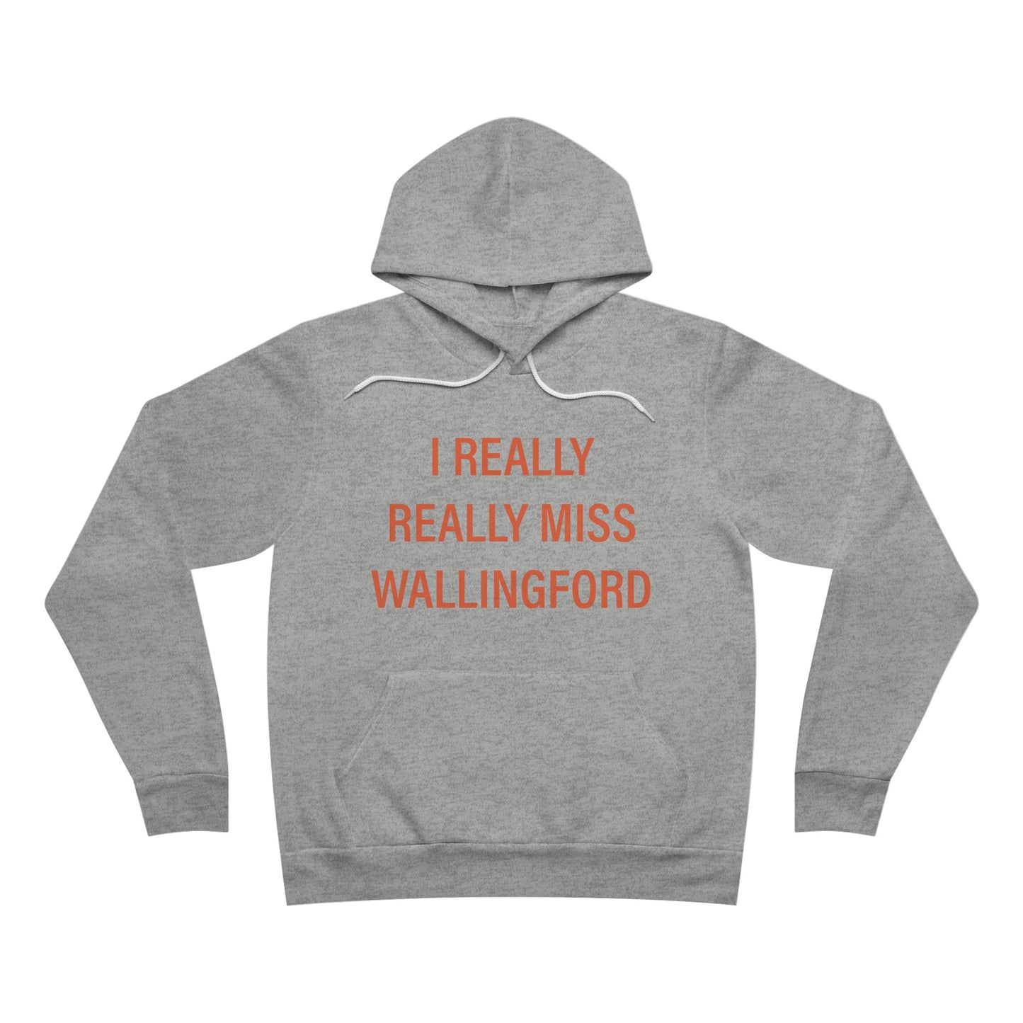 I really really miss Wallingford // Wallingford connecticut unisex hoodie sweatshirt /// finding connecticut