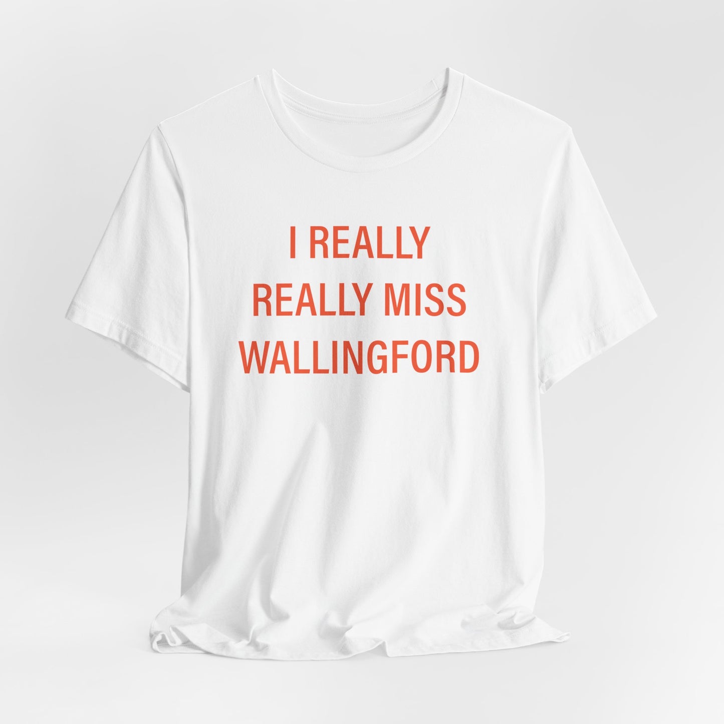 I really really miss Wallingford // Wallingford connecticut unisex t shirt /// finding connecticut