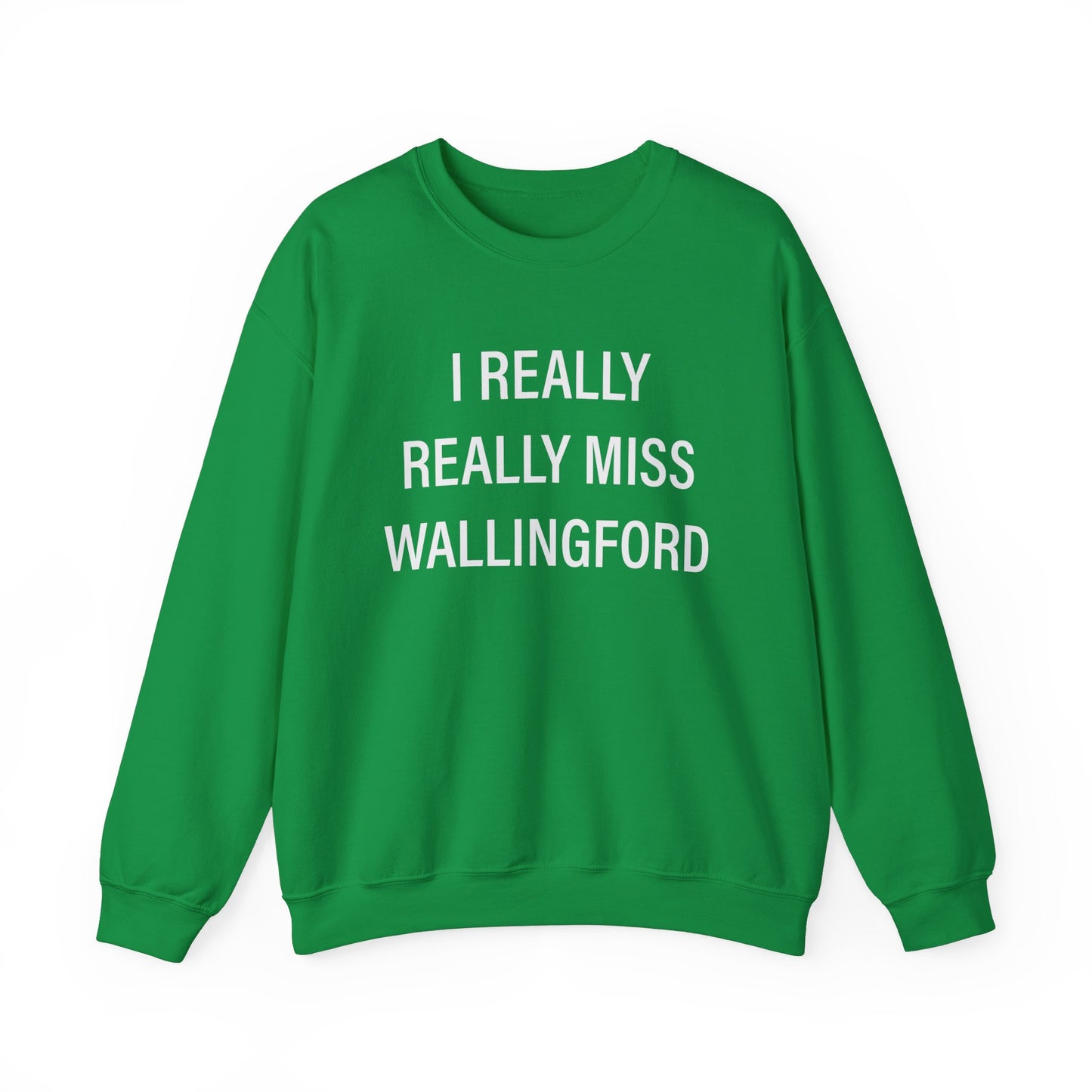 I really really miss Wallingford // Wallingford ct unisex sweatshirt /// finding connecticut