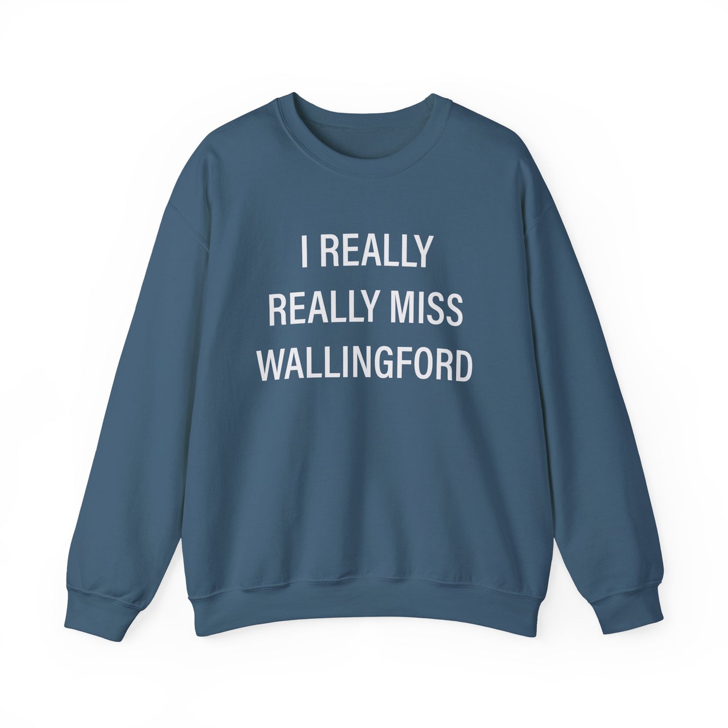 I really really miss Wallingford // Wallingford ct unisex sweatshirt /// finding connecticut