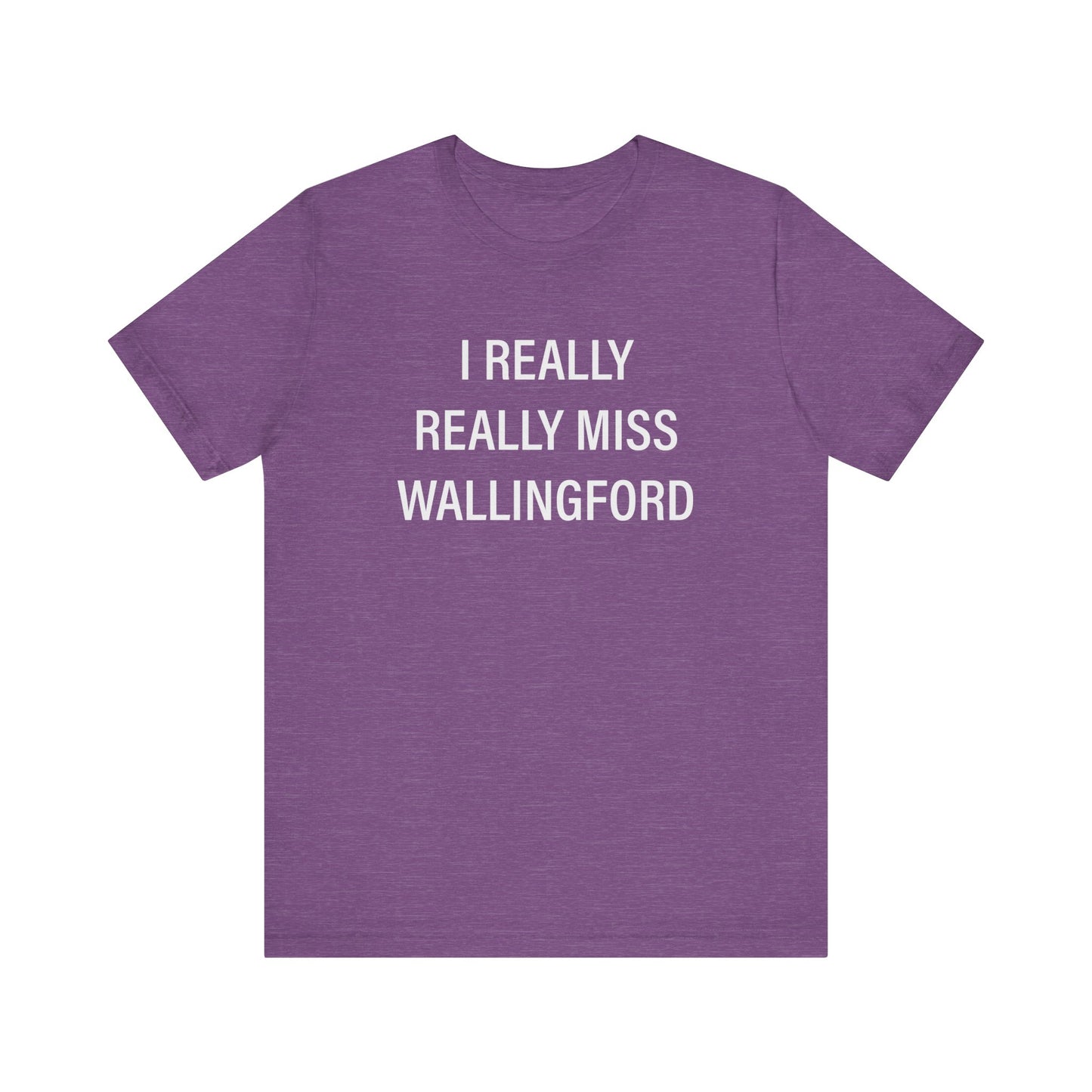 I really really miss Wallingford // Wallingford ct unisex t shirt /// finding connecticut