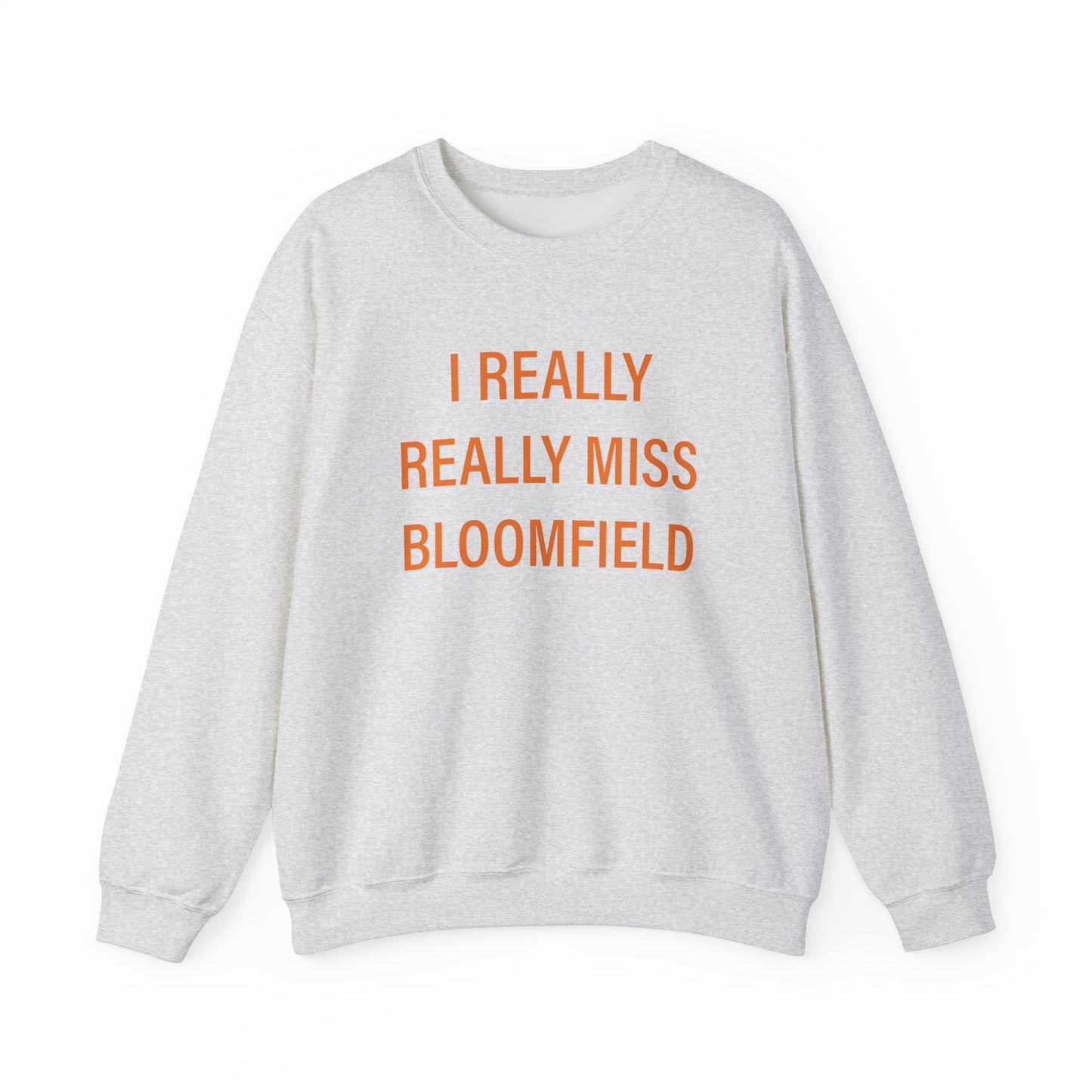 I really really miss bloomfield // bloomfield connecticut unisex sweatshirt // finding connecticut