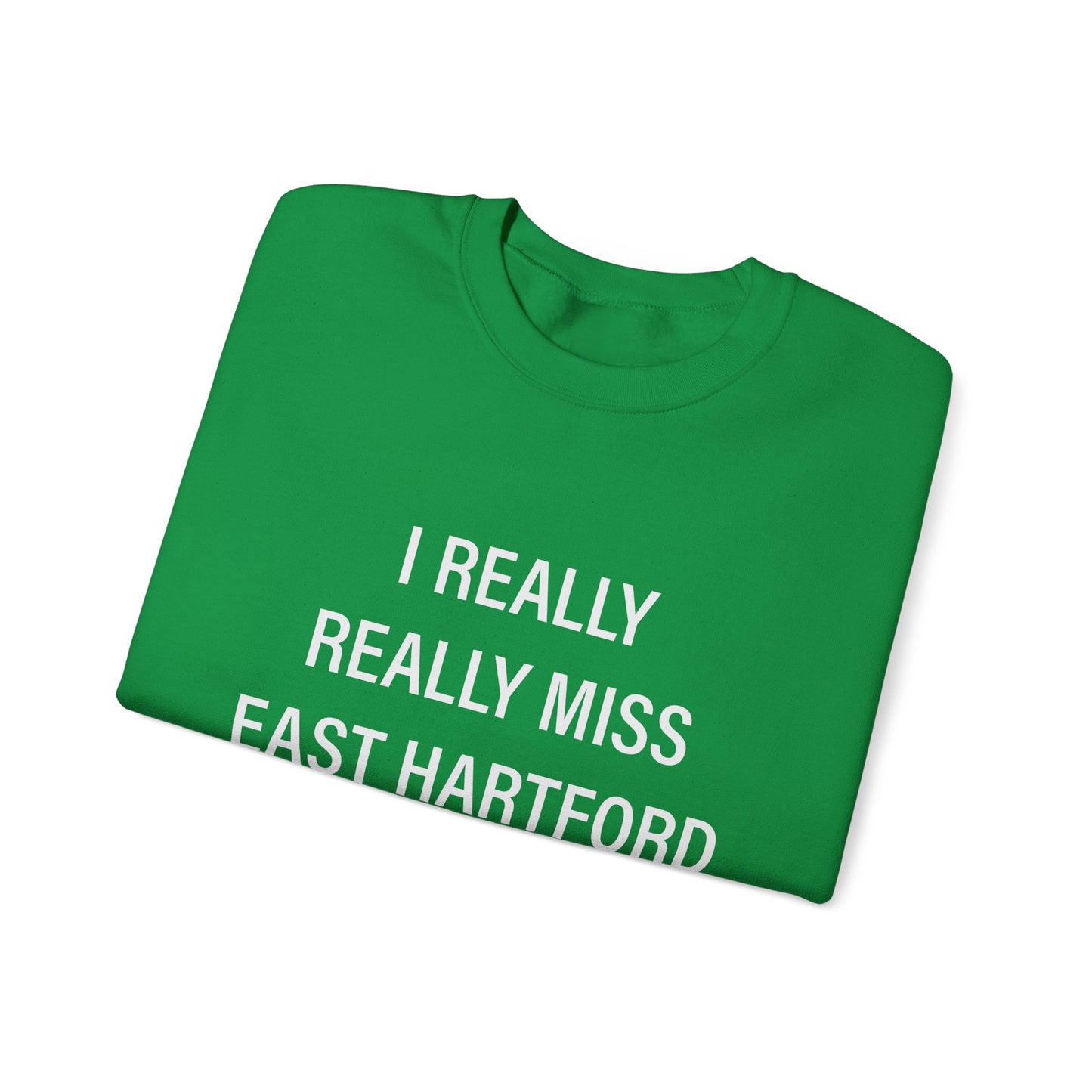 I really really miss east hartford // east hartord CT unisex sweatshirt // finding connecticut