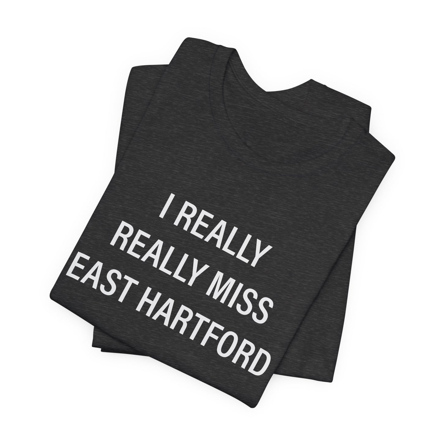 I really really miss east hartford // east hartord CT unisex t shirt // finding connecticut