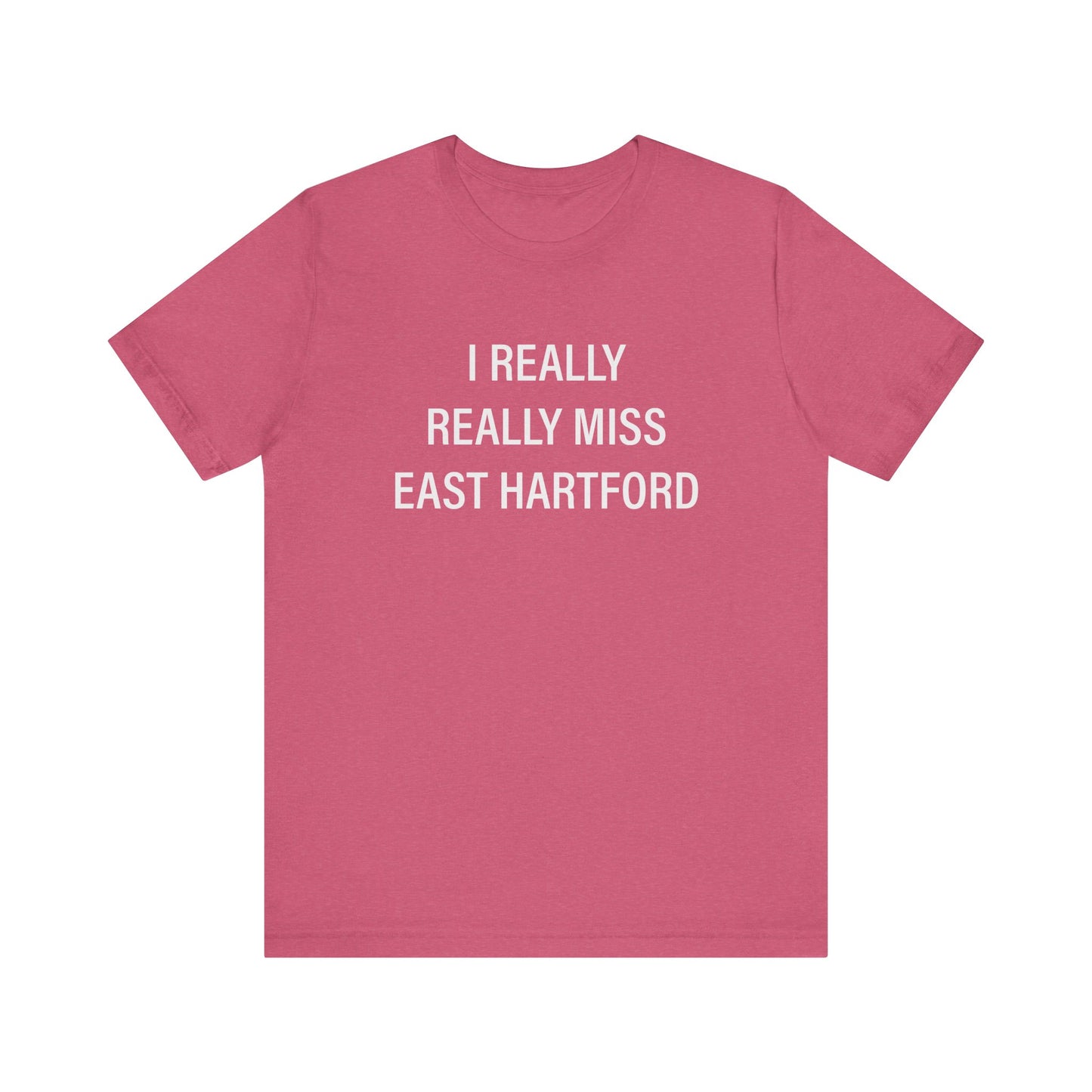 I really really miss east hartford // east hartord CT unisex t shirt // finding connecticut