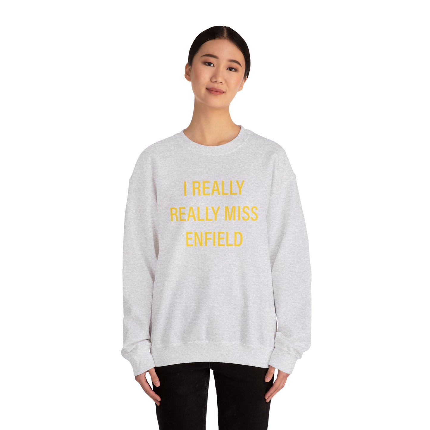 I really really miss enfield // Enfield Connecticut sweatshirt / finding connecticut