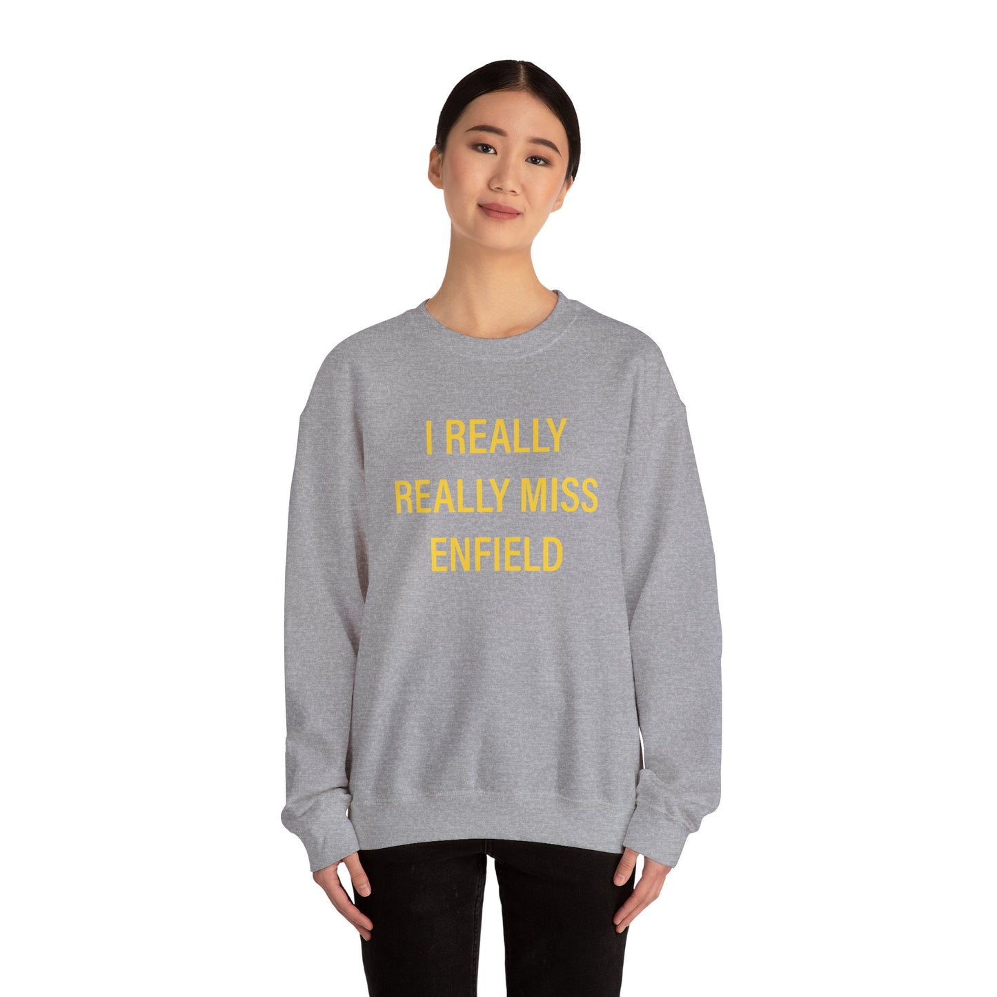 I really really miss enfield // Enfield Connecticut sweatshirt / finding connecticut