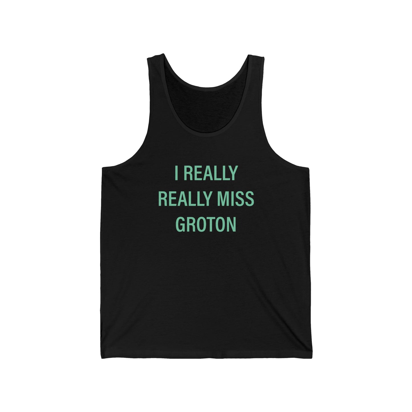 I really really miss groton // groton connecticut unisex tank top shirt // finding connecticut