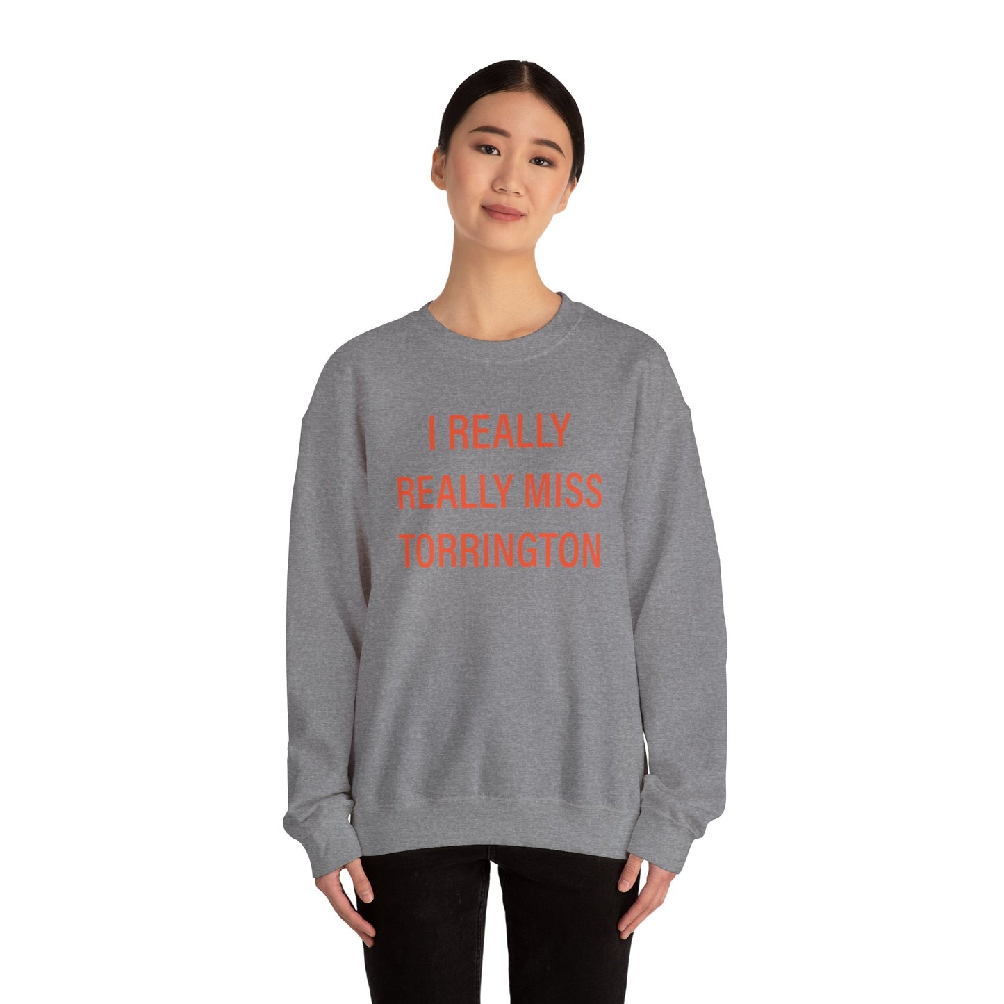 I really really miss torrington // torrington connecticut unisex sweatshirt // finding connecticut