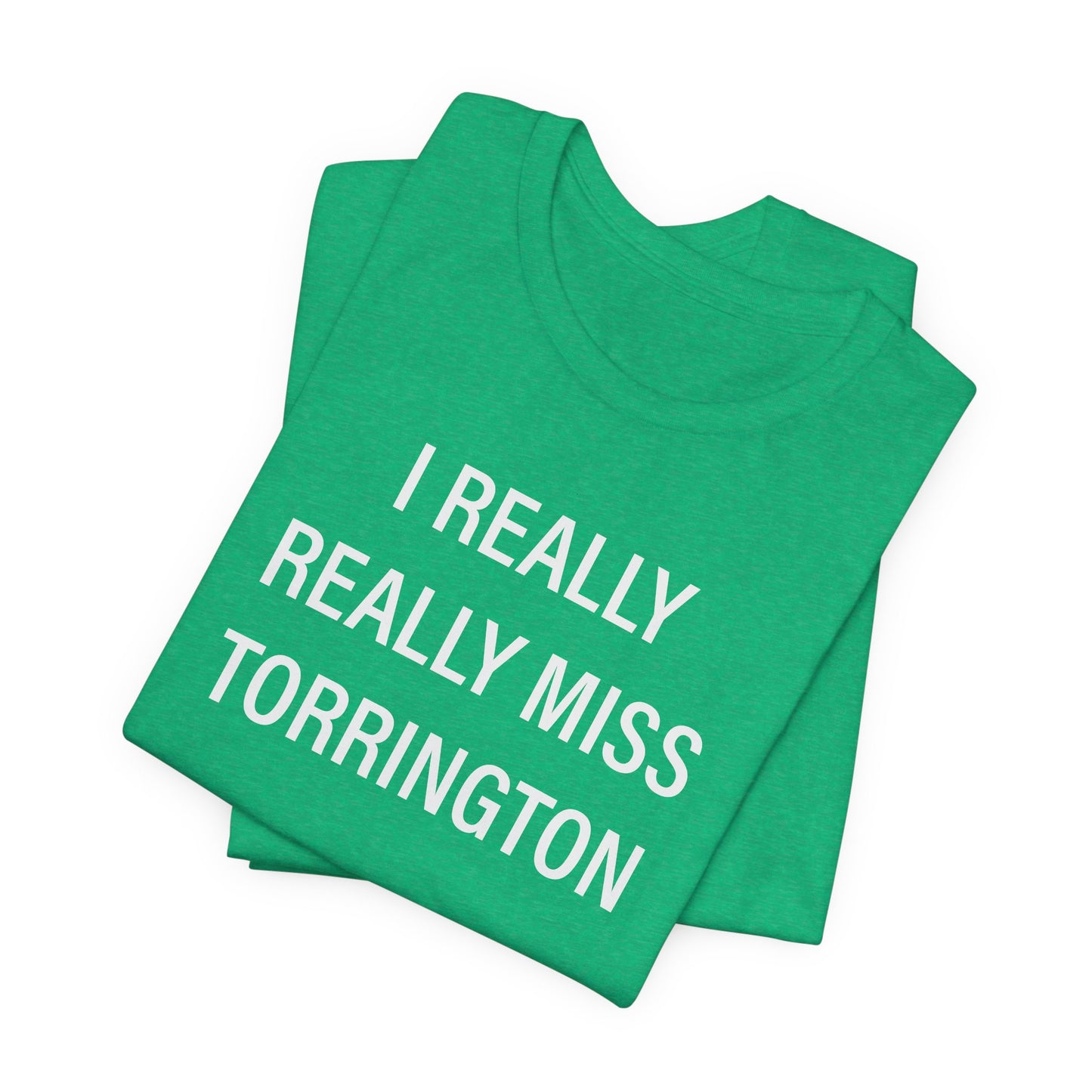 I really really miss torrington // torrington ct unisex t shirt // finding connecticut