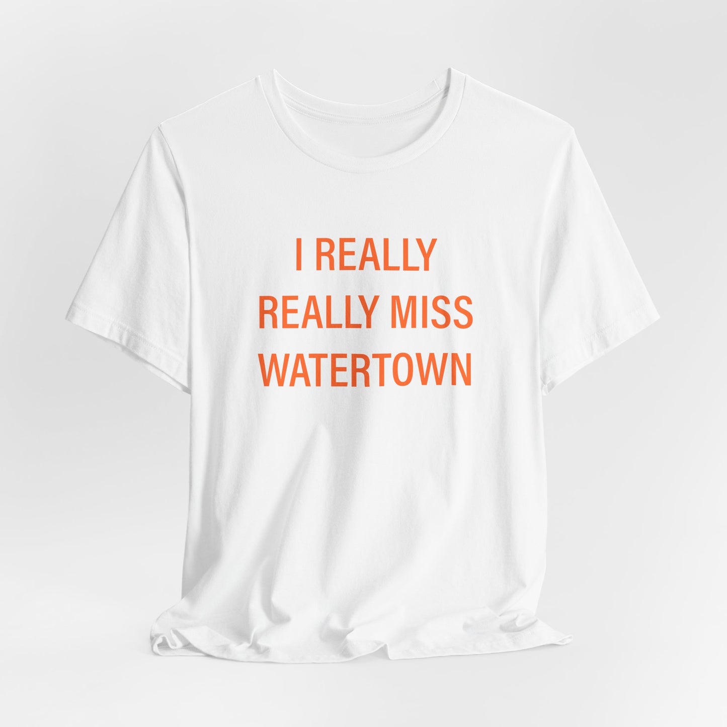 I really really miss watertown // watertown Connecticut unisex t shirt // finding connecticut