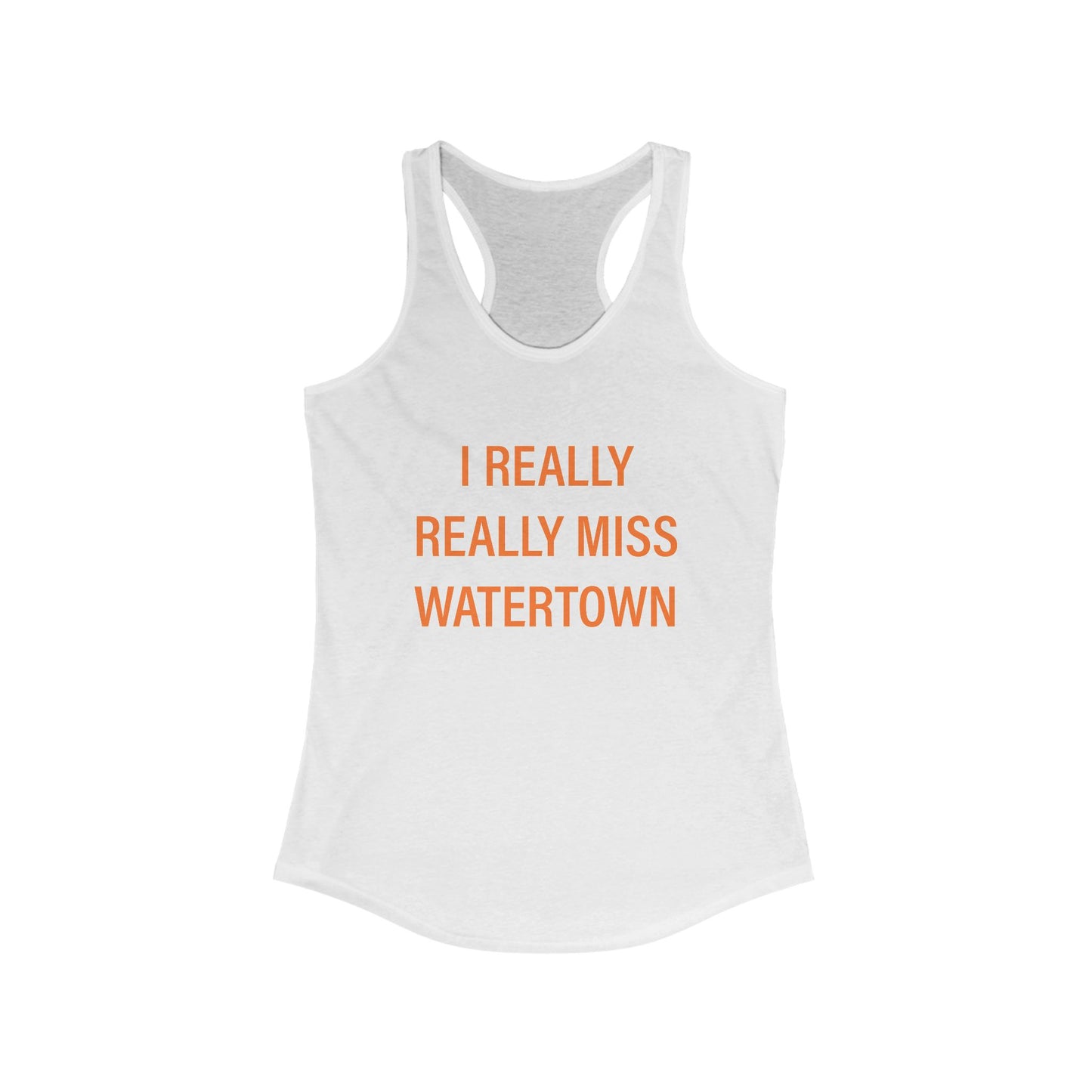 I really really miss watertown // watertown Connecticut womens tank top shirt // finding connecticut