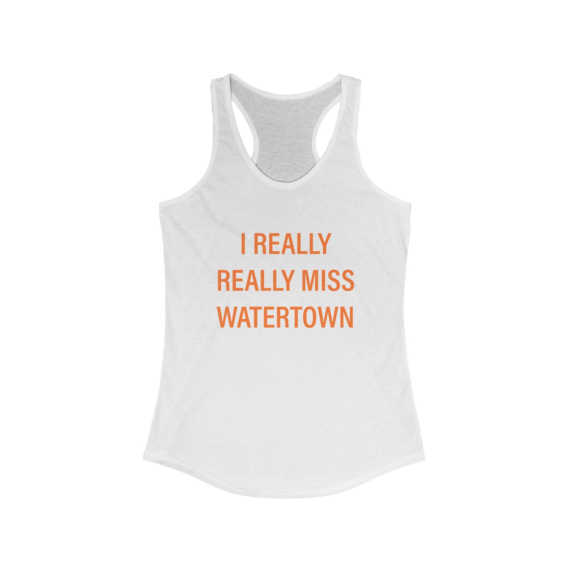 I really really miss watertown // watertown Connecticut womens tank top shirt // finding connecticut