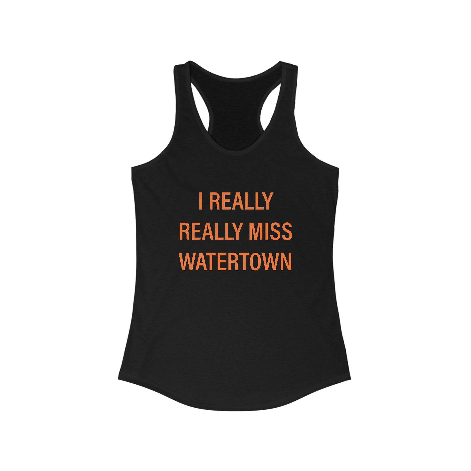 I really really miss watertown // watertown Connecticut womens tank top shirt // finding connecticut