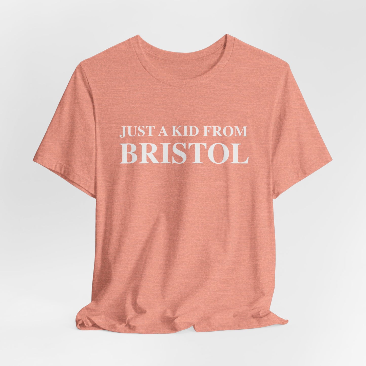 Just a kid from Bristol // Bristol CT t shirts // finding connecticut