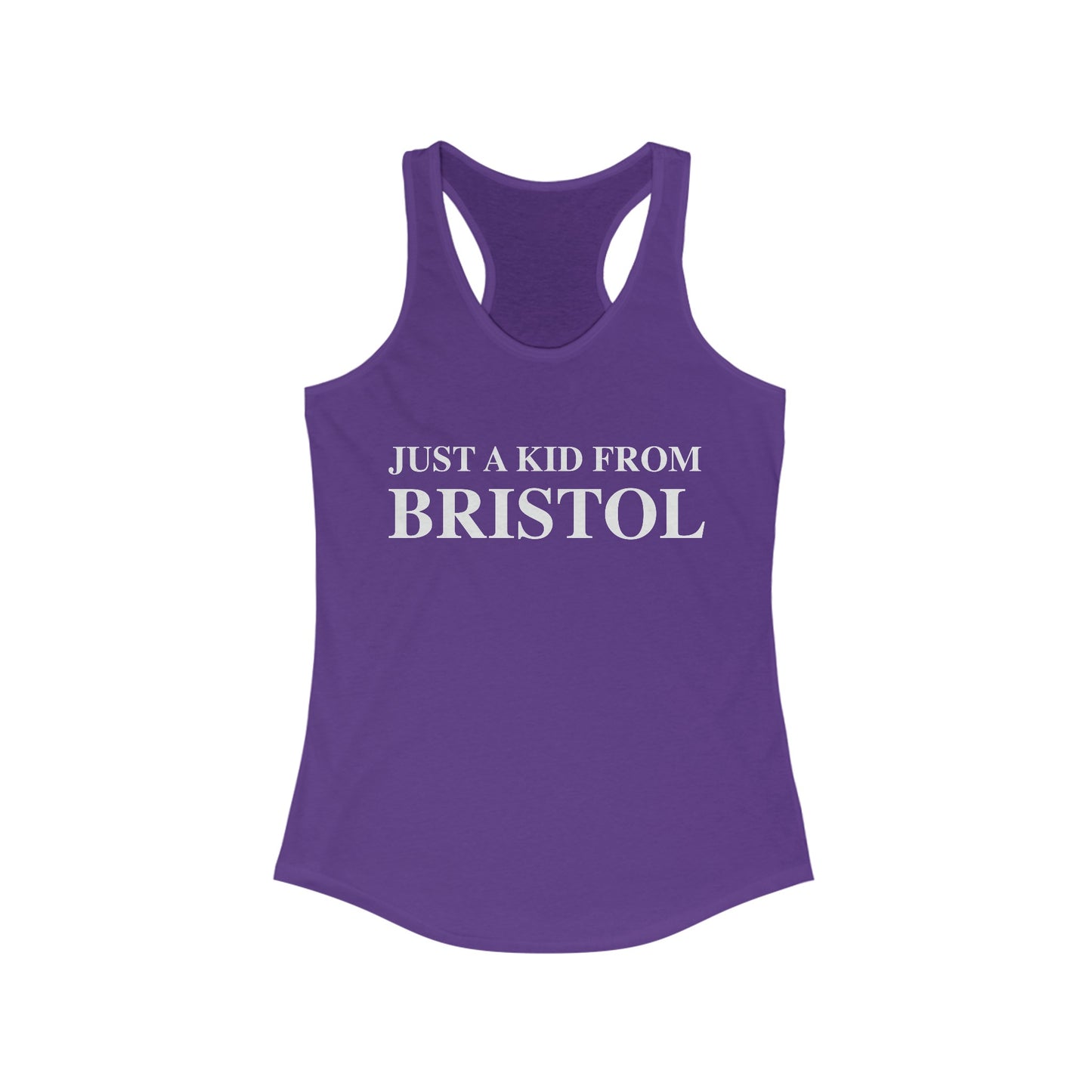 Just a kid from Bristol tank top shirt // Bristol, CT • FInding Connecticut