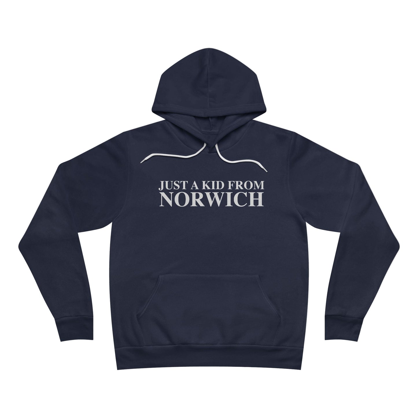 Just a kid from Norwich // Norwich CT unisex hoodie sweatshirt // finding connecticut
