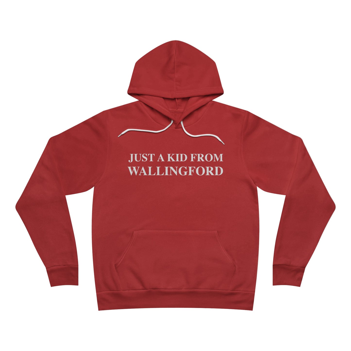 Just a kid from Wallingford // Wallingford CT unisex hoodies // finding connecticut