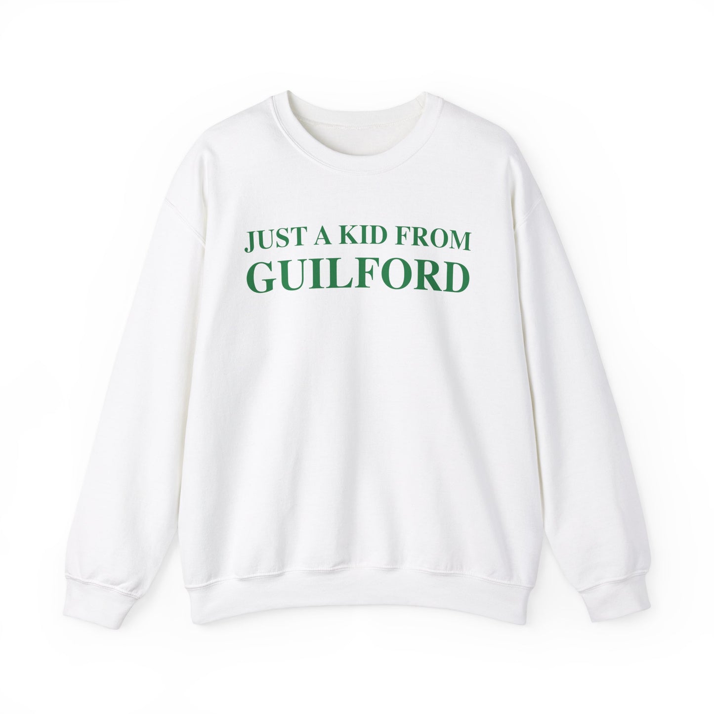 Just a kid from guilford // guilford connecticut sweatshirts // finding connecticut