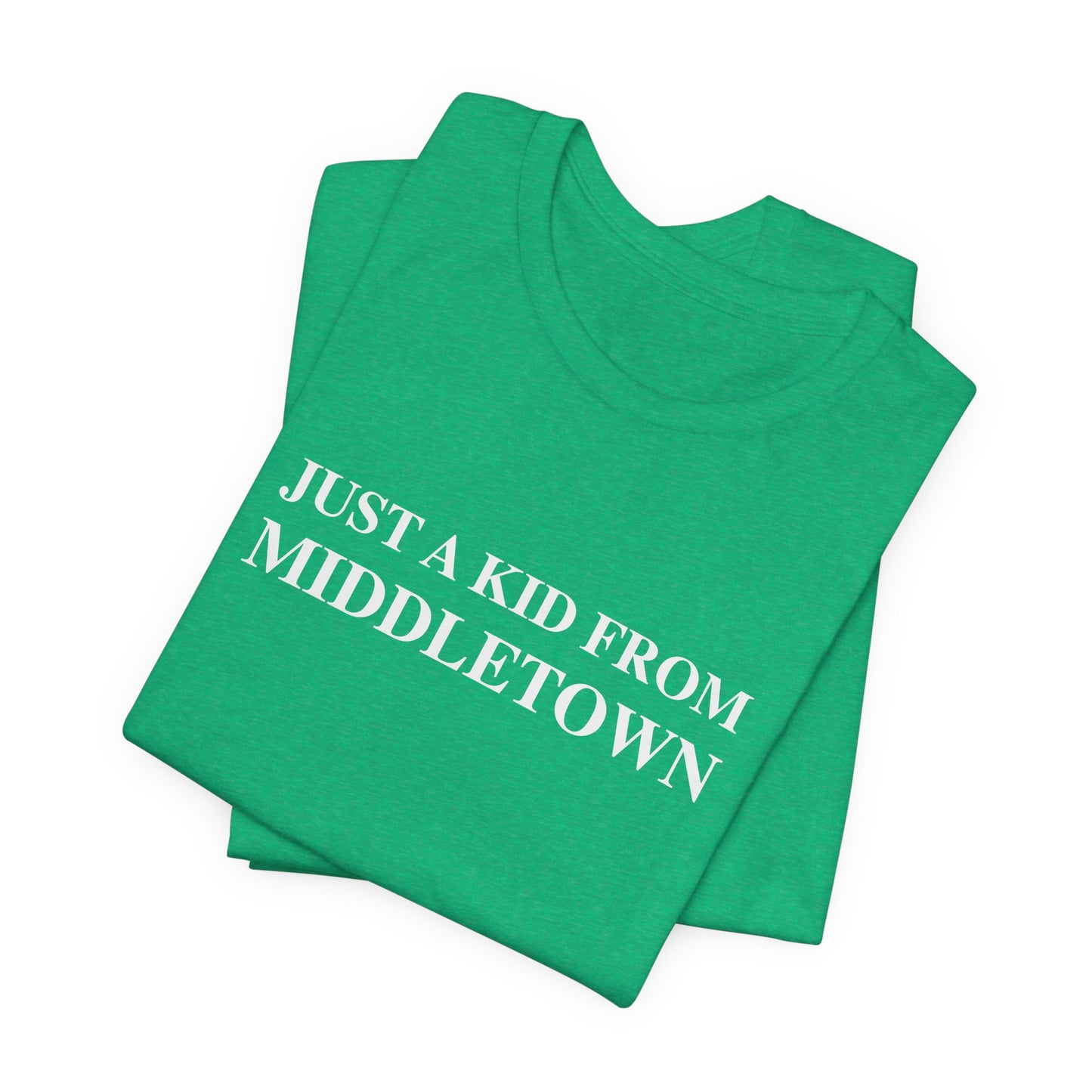 Just a kid from middletown // middletown CT unisex t shirt // finding connecticut