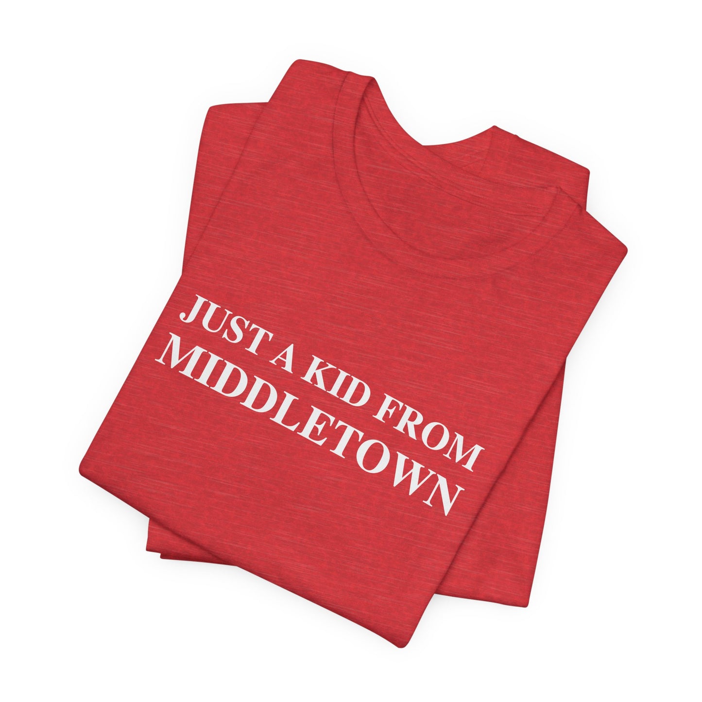 Just a kid from middletown // middletown CT unisex t shirt // finding connecticut