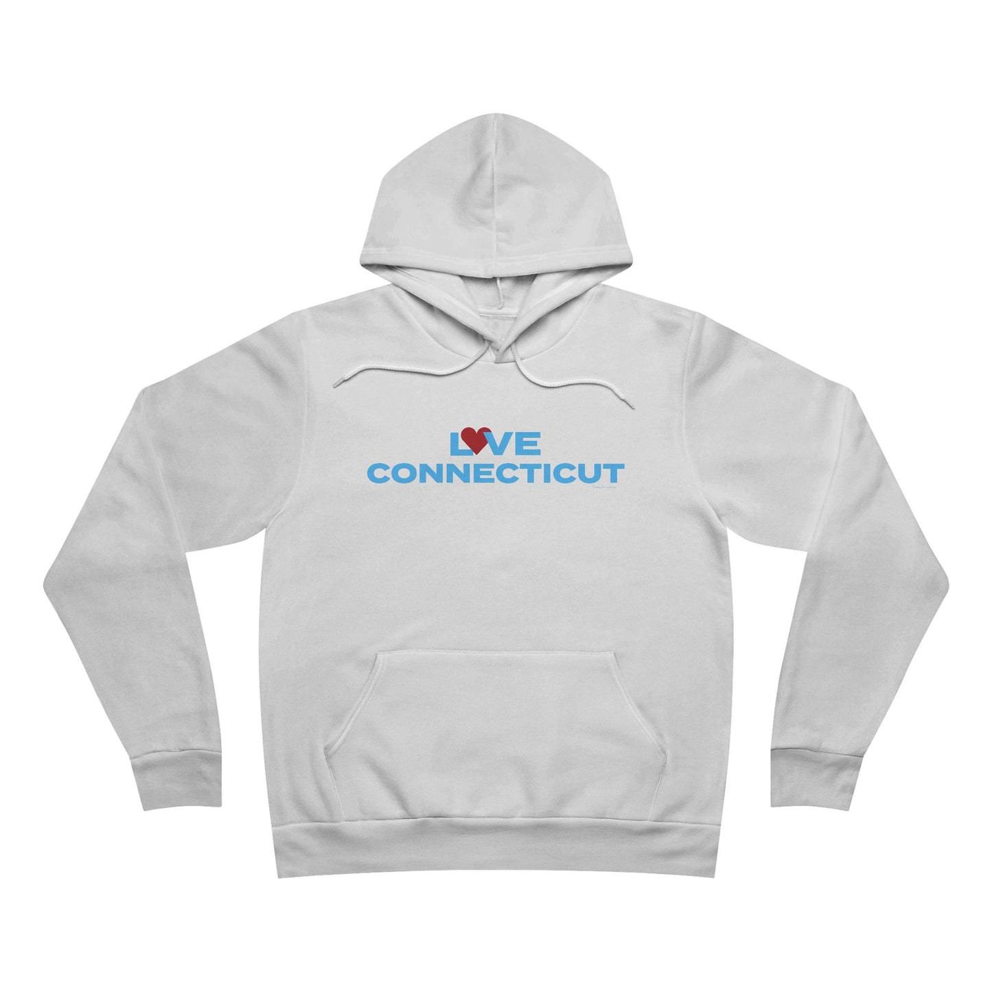 Love Connecticut hoodie sweatshirt // connecticut gifts and merch // finding connecticut