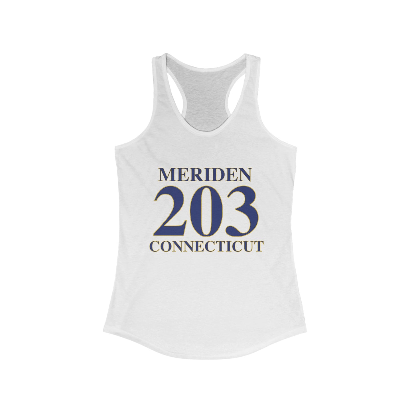 Meriden 203 Connecticut // meriden Connecticut women's tank top shirts // finding connecticut