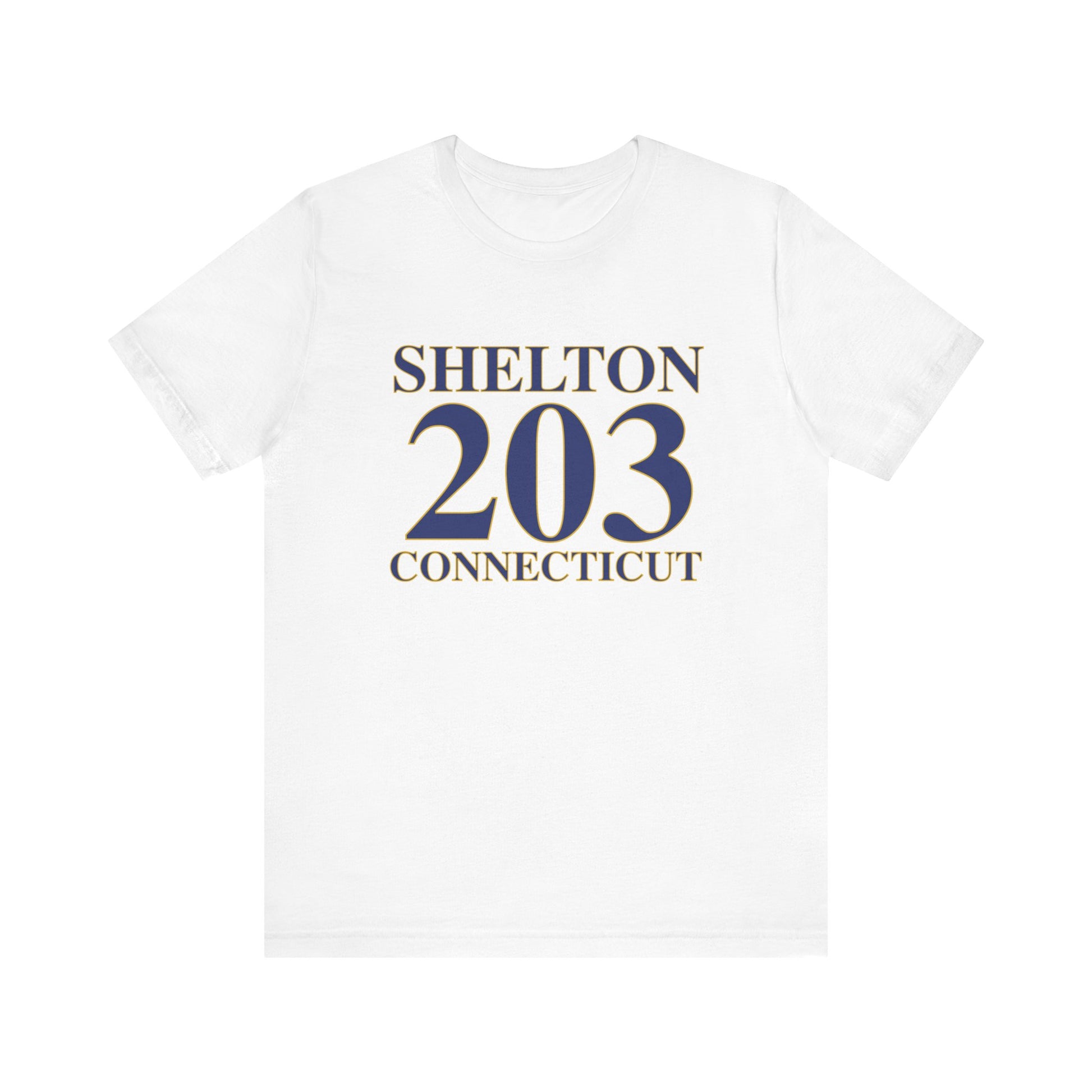 Shelton 203 Connecticut  // shelton connecticut unisex t shirt   // finding connecticut