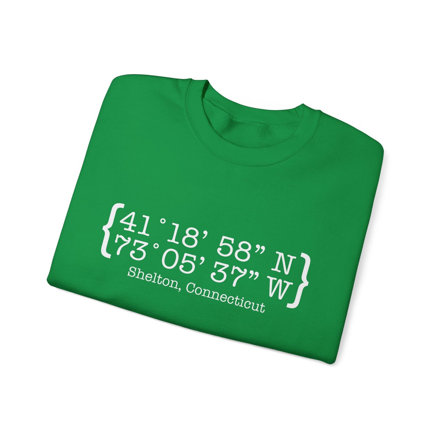 Shelton Coordinates // shelton ct unisex sweatshirt // finding connecticut