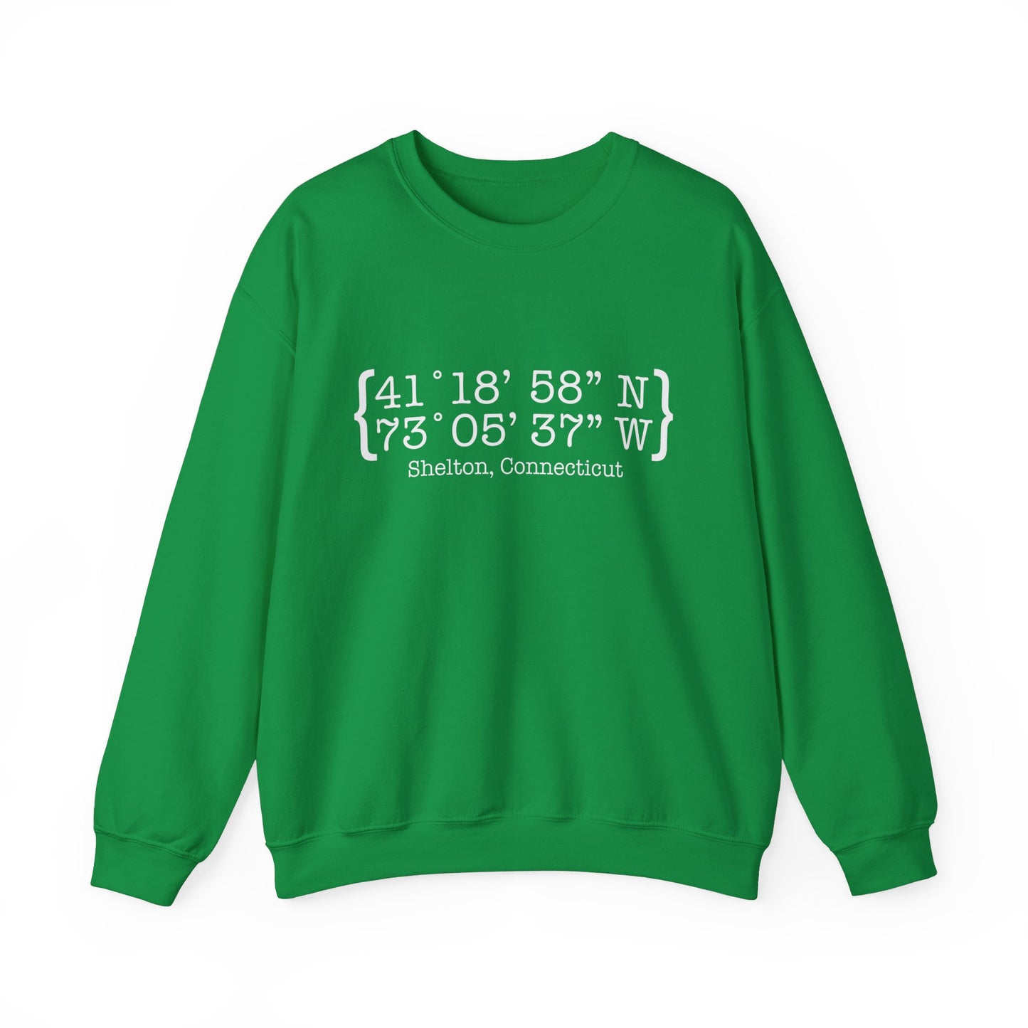 Shelton Coordinates // shelton ct unisex sweatshirt // finding connecticut