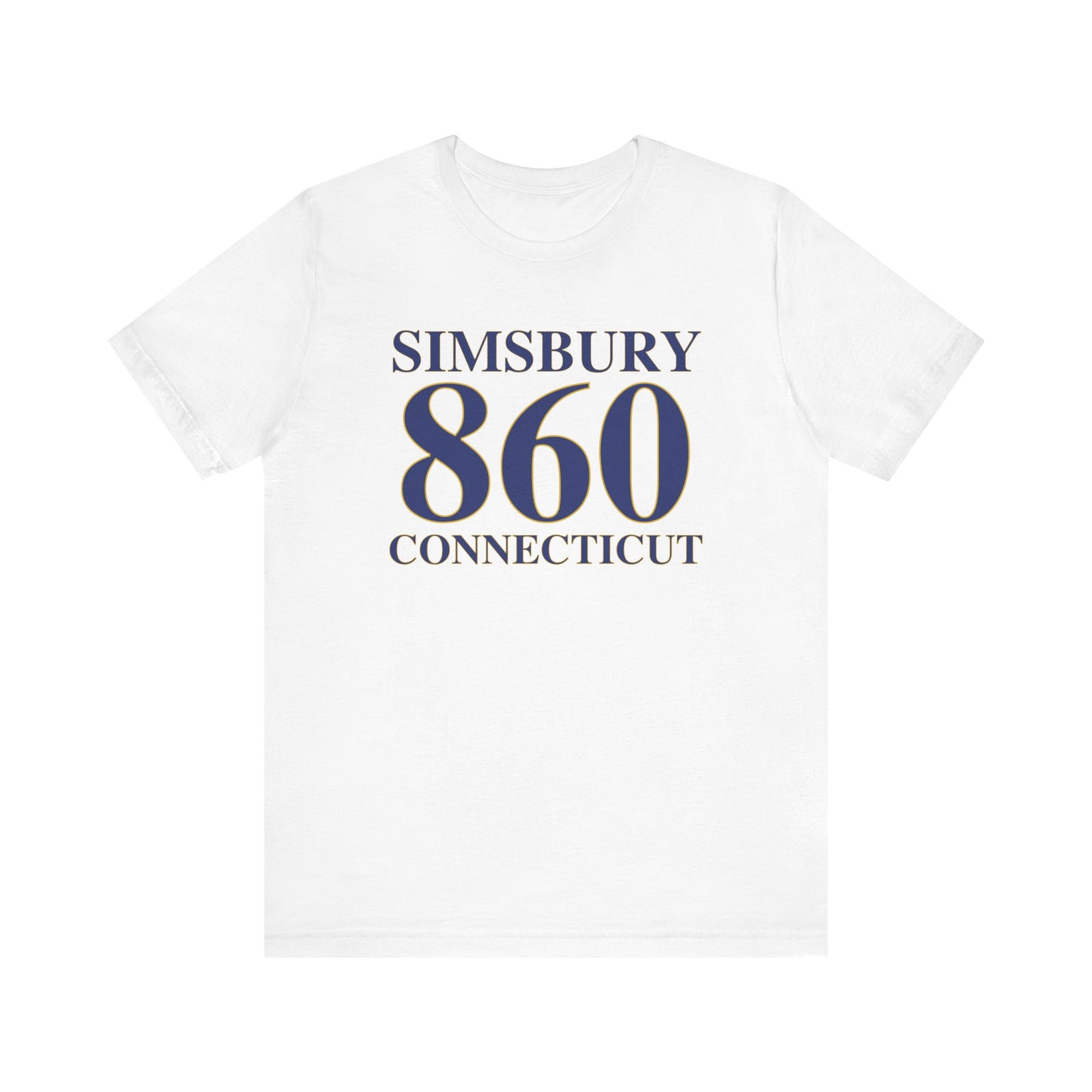 Simsbury 860 Connecticut // simsbury connnecticut unisex t shirt // finding connecticut