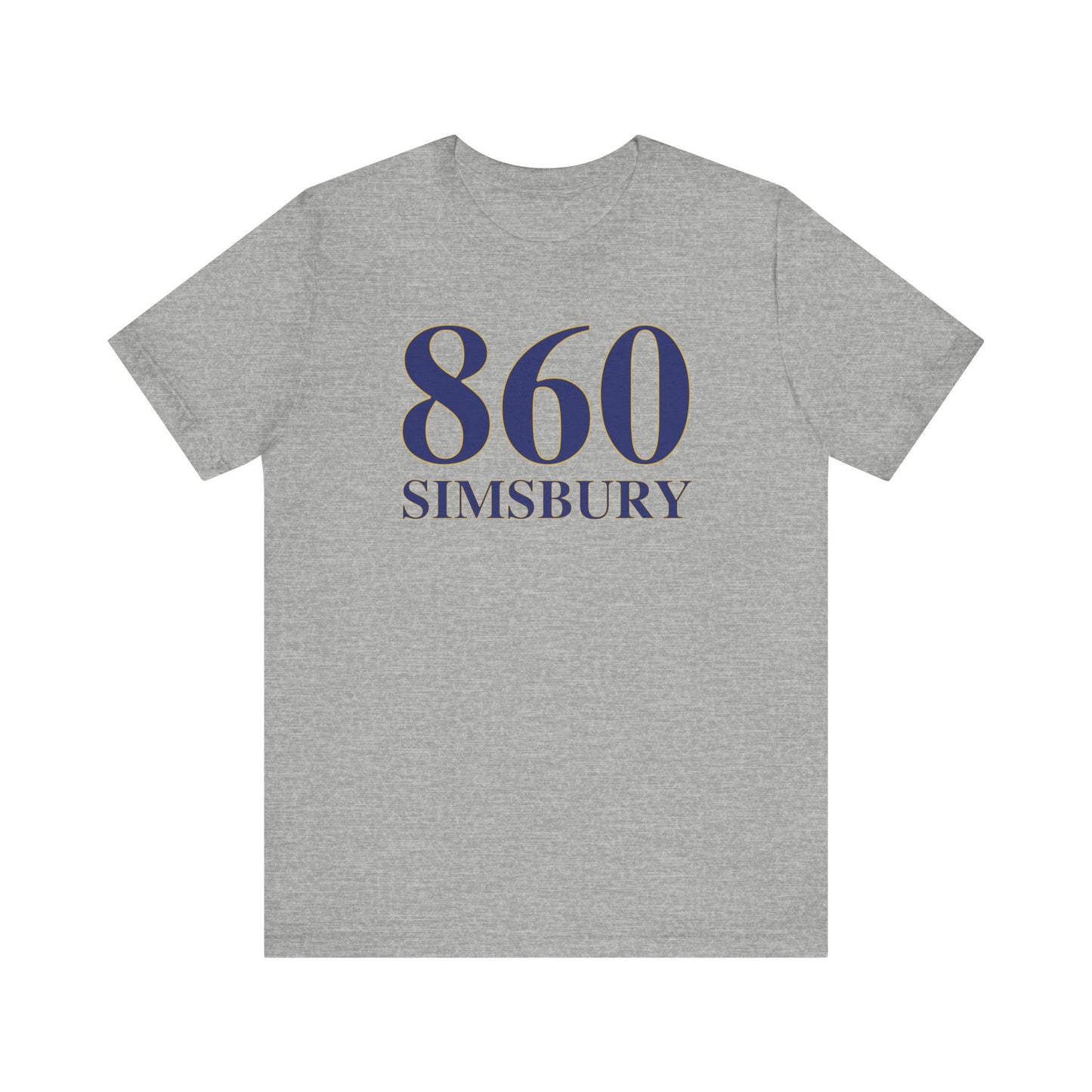 Simsbury 860 // Simsbury CT unisex t shirt // finding connecticut